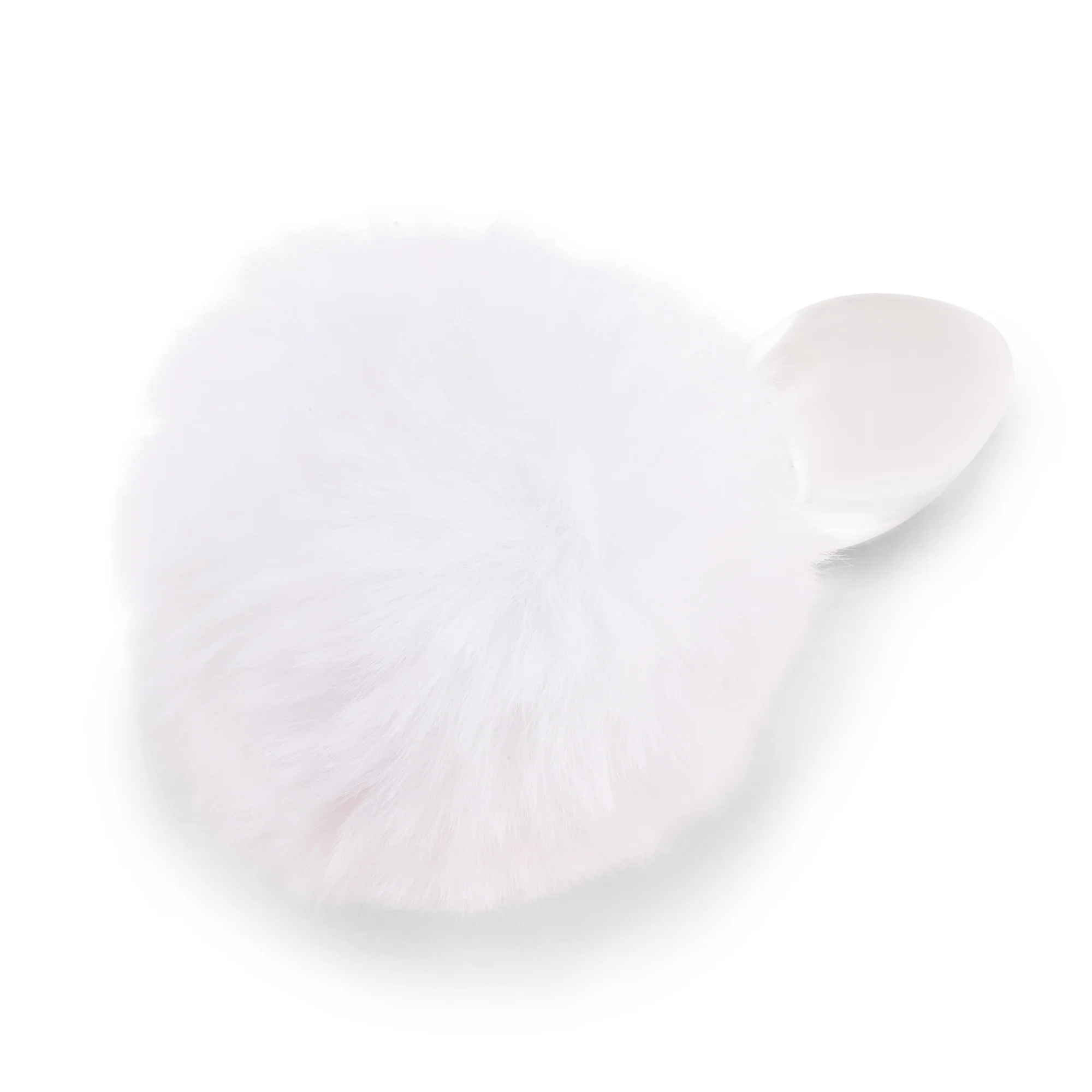 3.15" Frosted Fluff Tail Butt Plug - Image 3