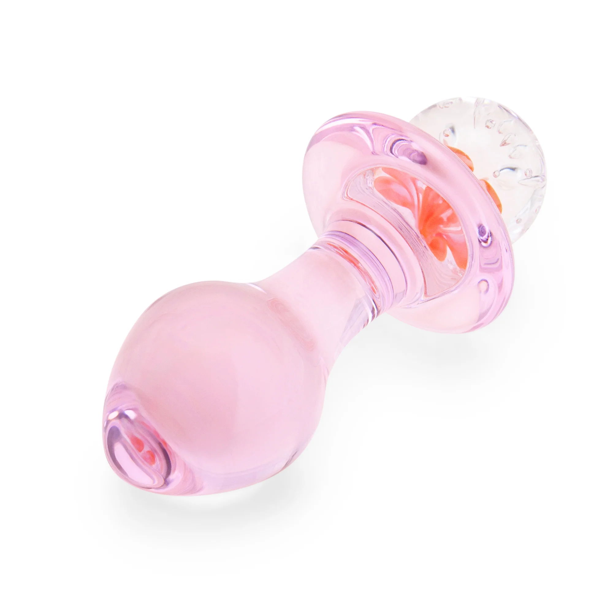 3.75" Pink Peony Butt Plug - Image 4
