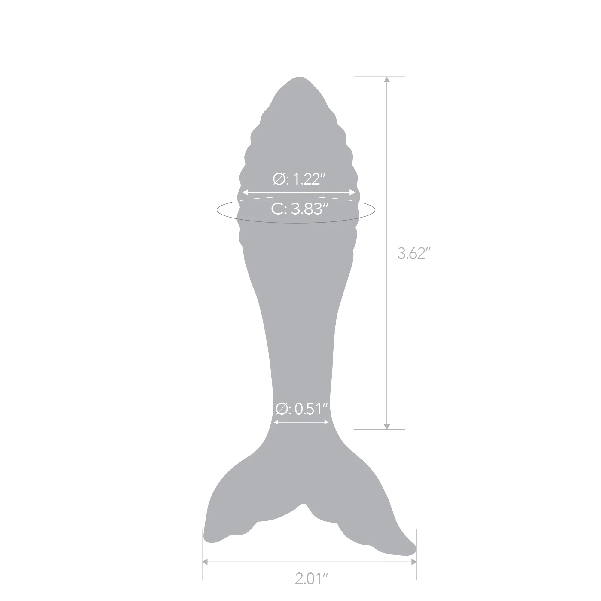 4.75" Mermaid Tail - Image 5