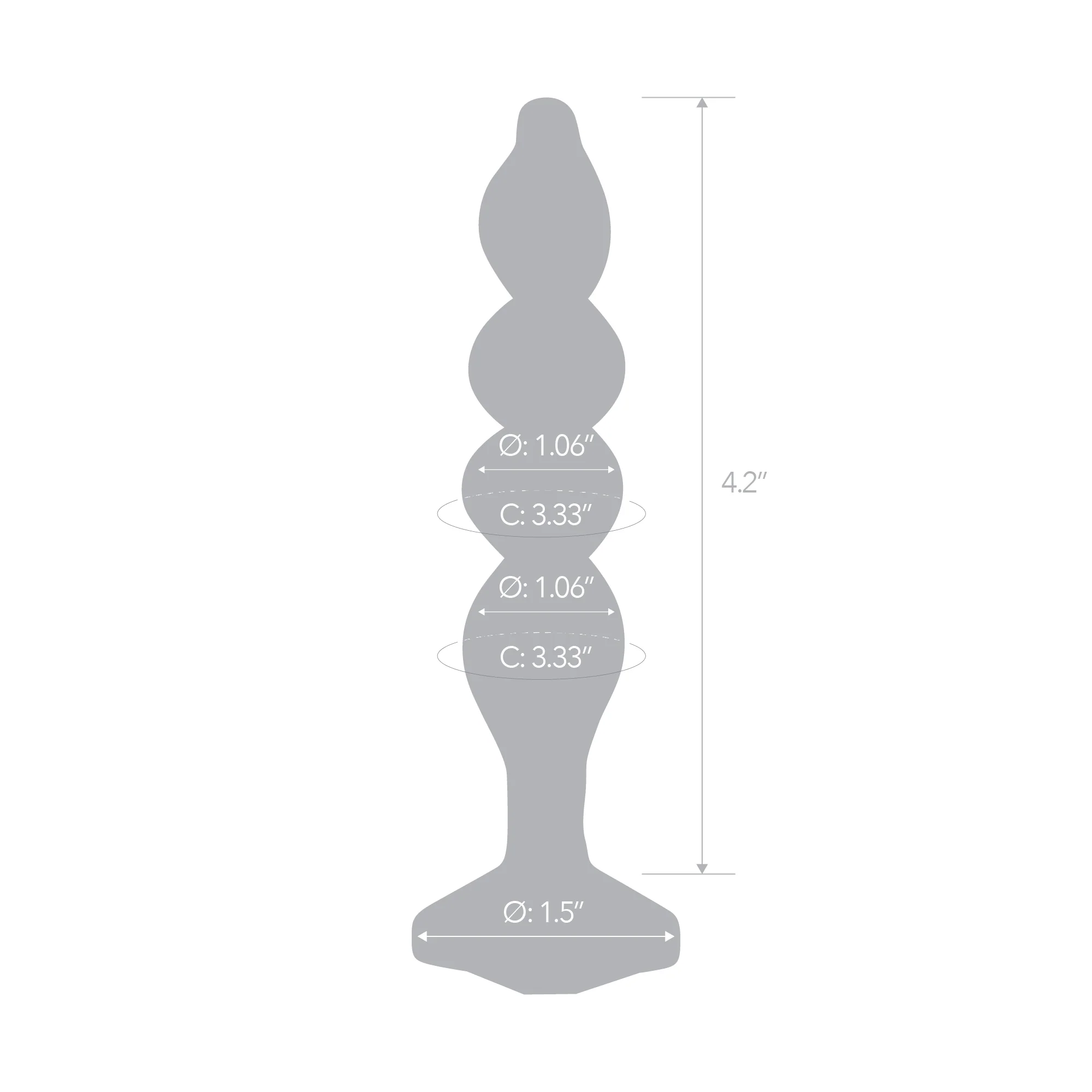 5" Sweet Swirl Dildo - Image 8