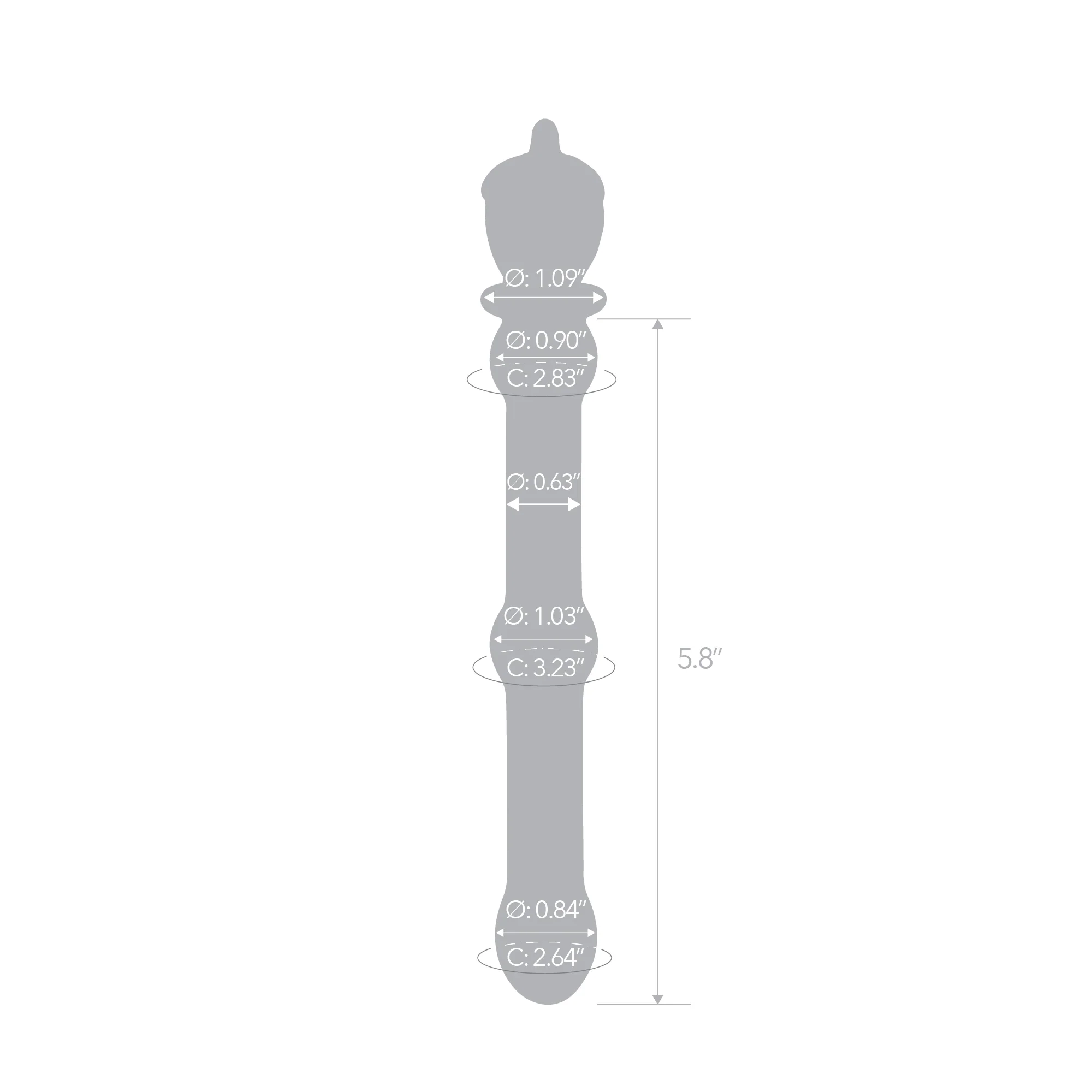 7" Juicy Fruit Dildo - Image 5