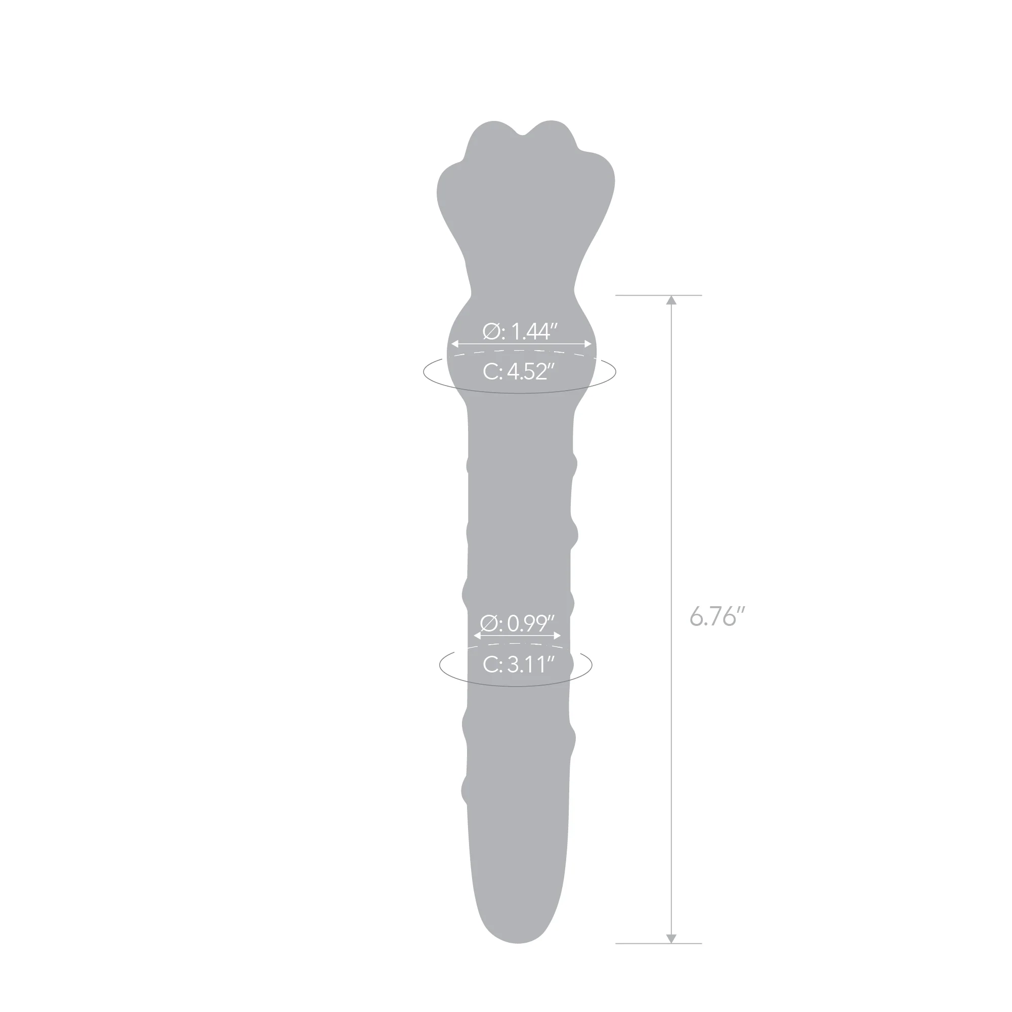 8.25" Love Nubs Wand - Image 5