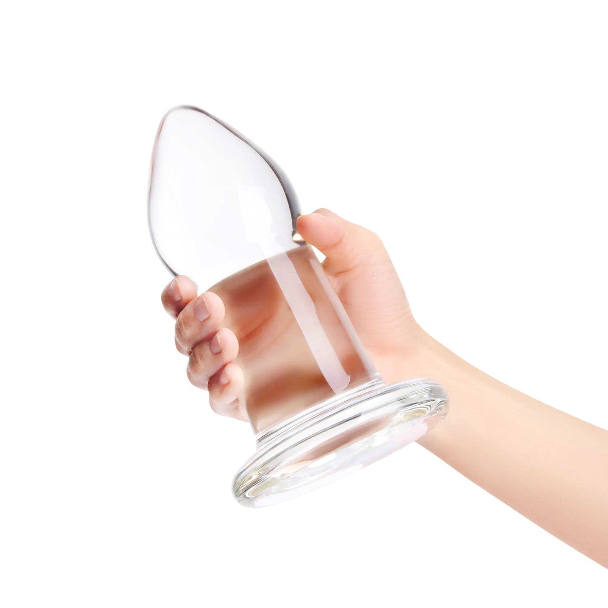 b-Vibe Advanced 7.5 Inch Glass Anal Dilator - Image 3