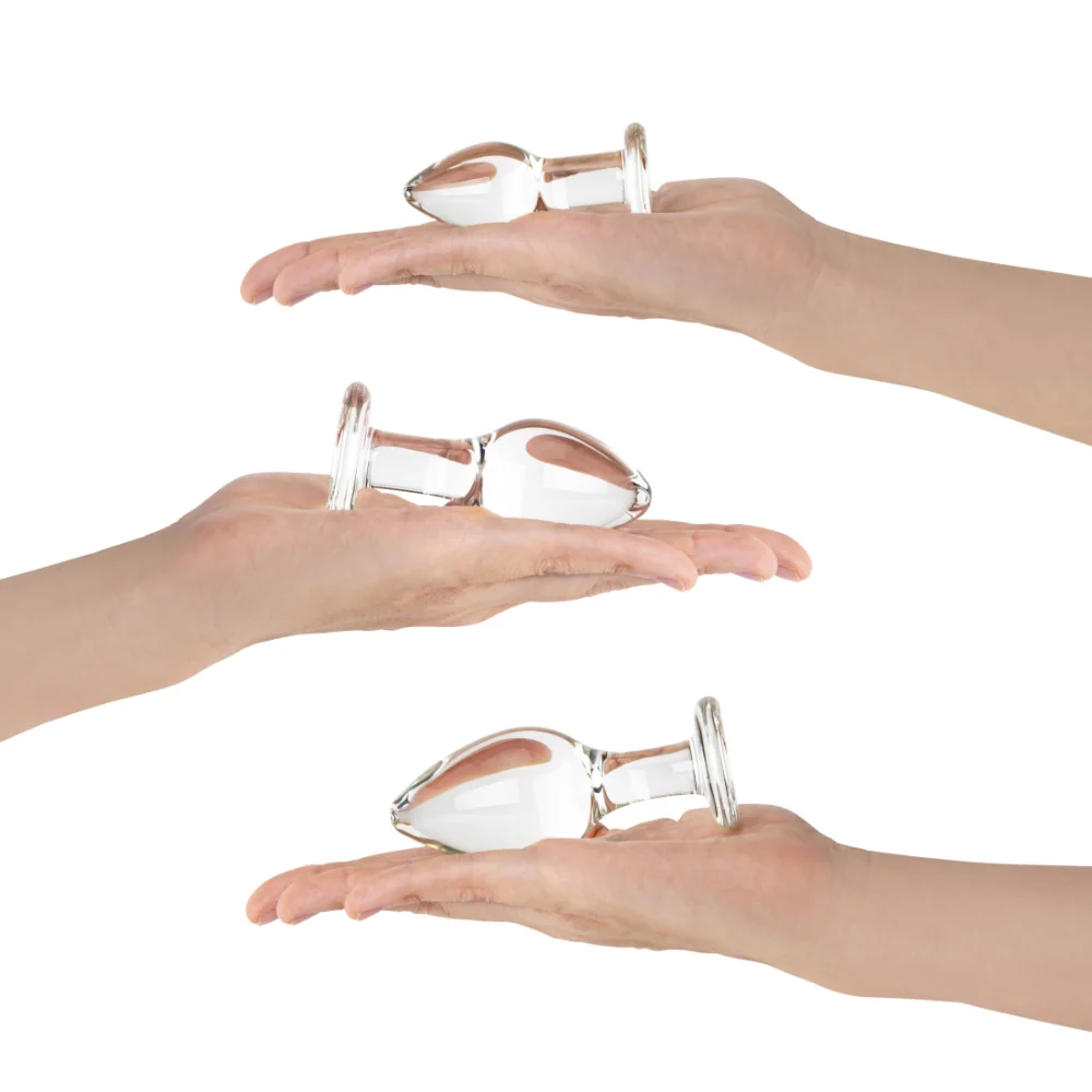 Beginner Glass Butt Plug Set - Image 3