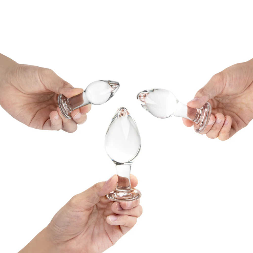 Beginner Glass Butt Plug Set - Image 4