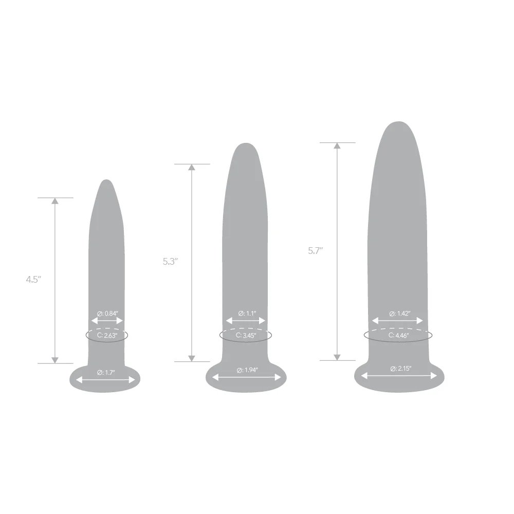 Beginners Long Butt Plug Set - Image 5