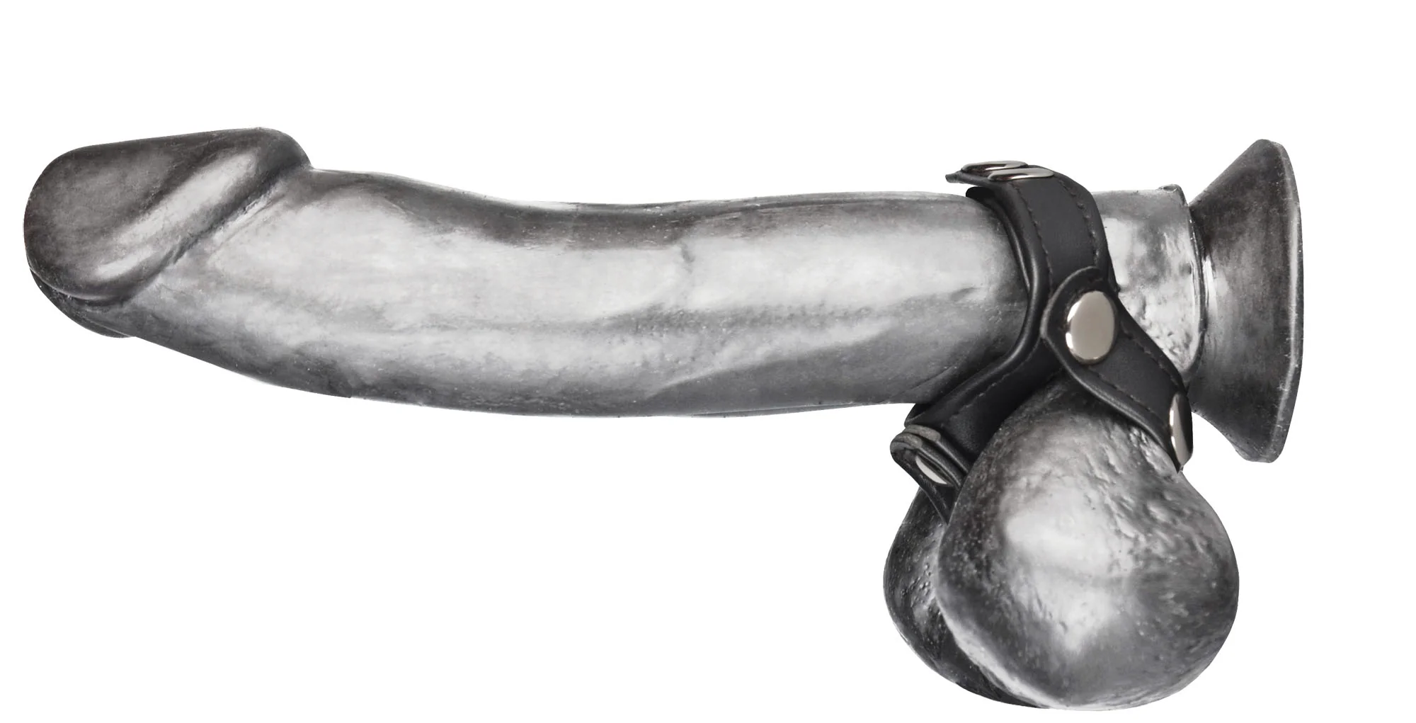 V-Style Cock Ring with Ball Divider - Image 3