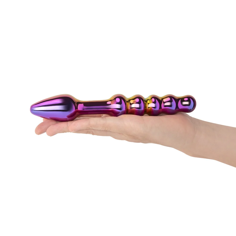 Iridescent Chrome Anal Beads - Image 3