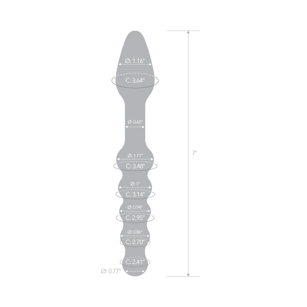 Iridescent Chrome Anal Beads - Image 5