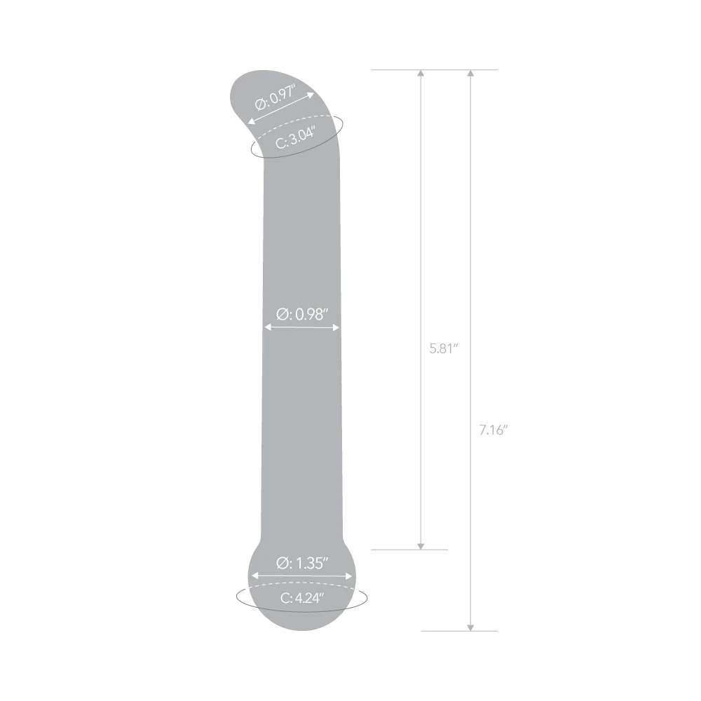 Iridescent Chrome G-Spot Dildo - Image 5