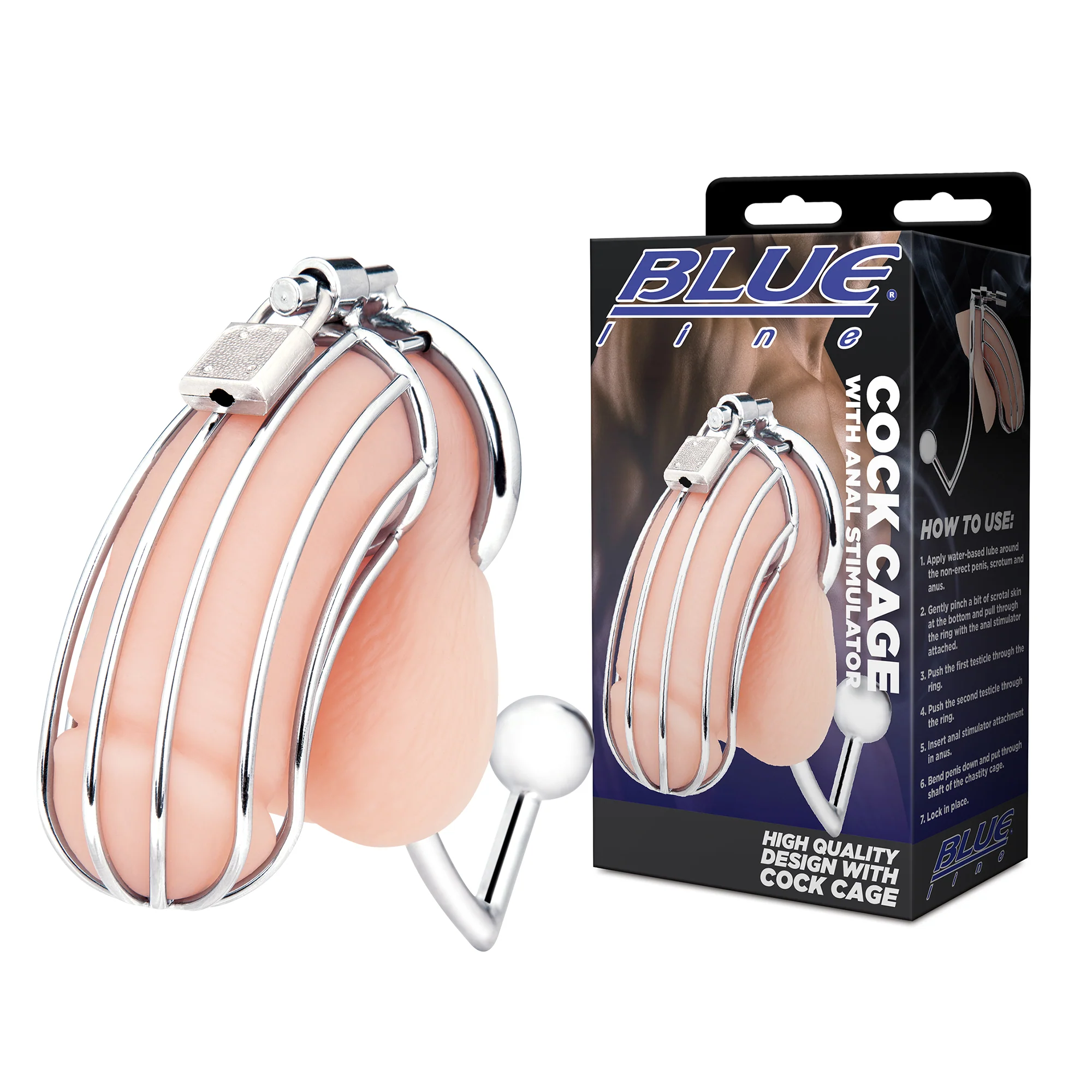 Cock Cage With Anal Stimulator - Image 3