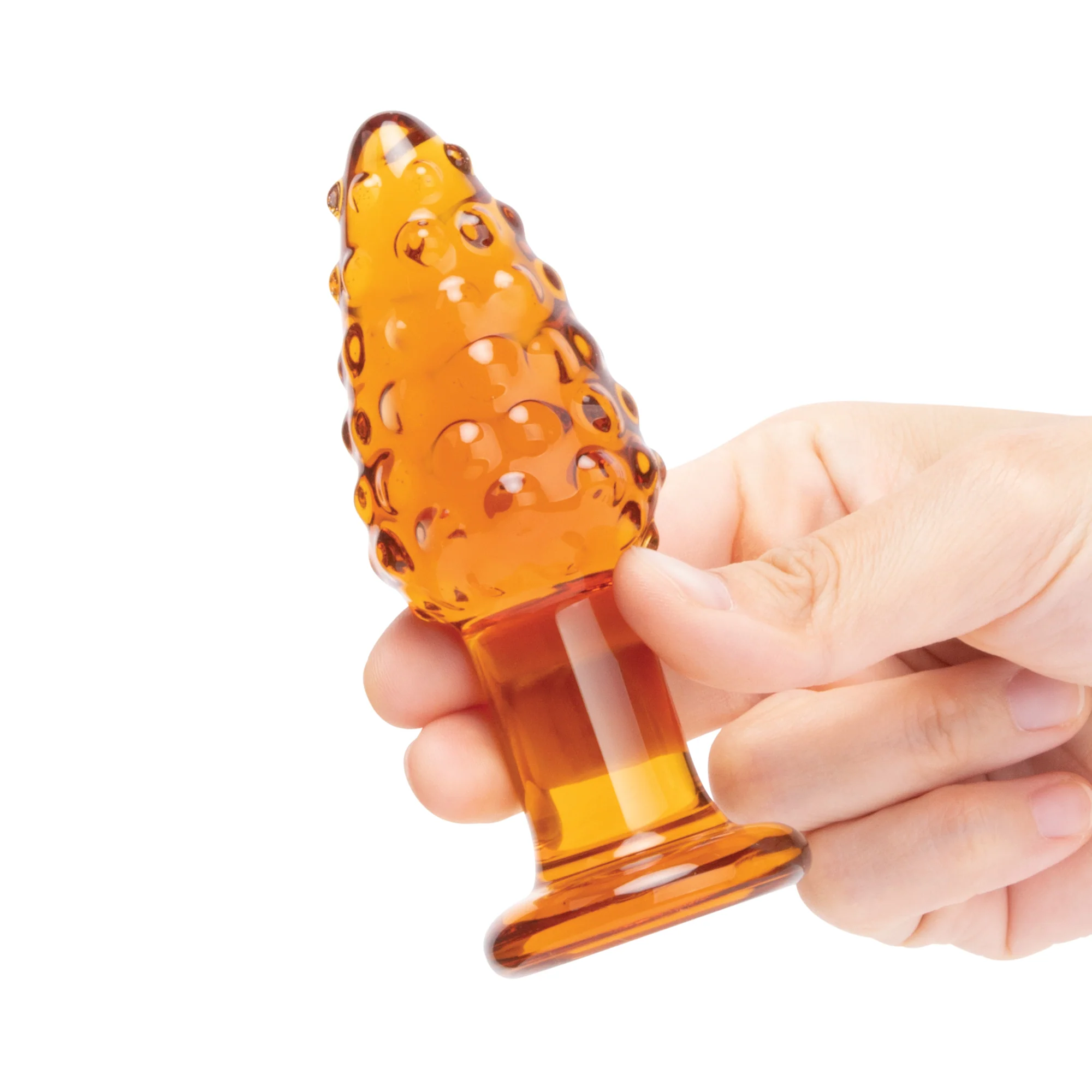 Cornstar 4" Glass Butt Plug - Image 3