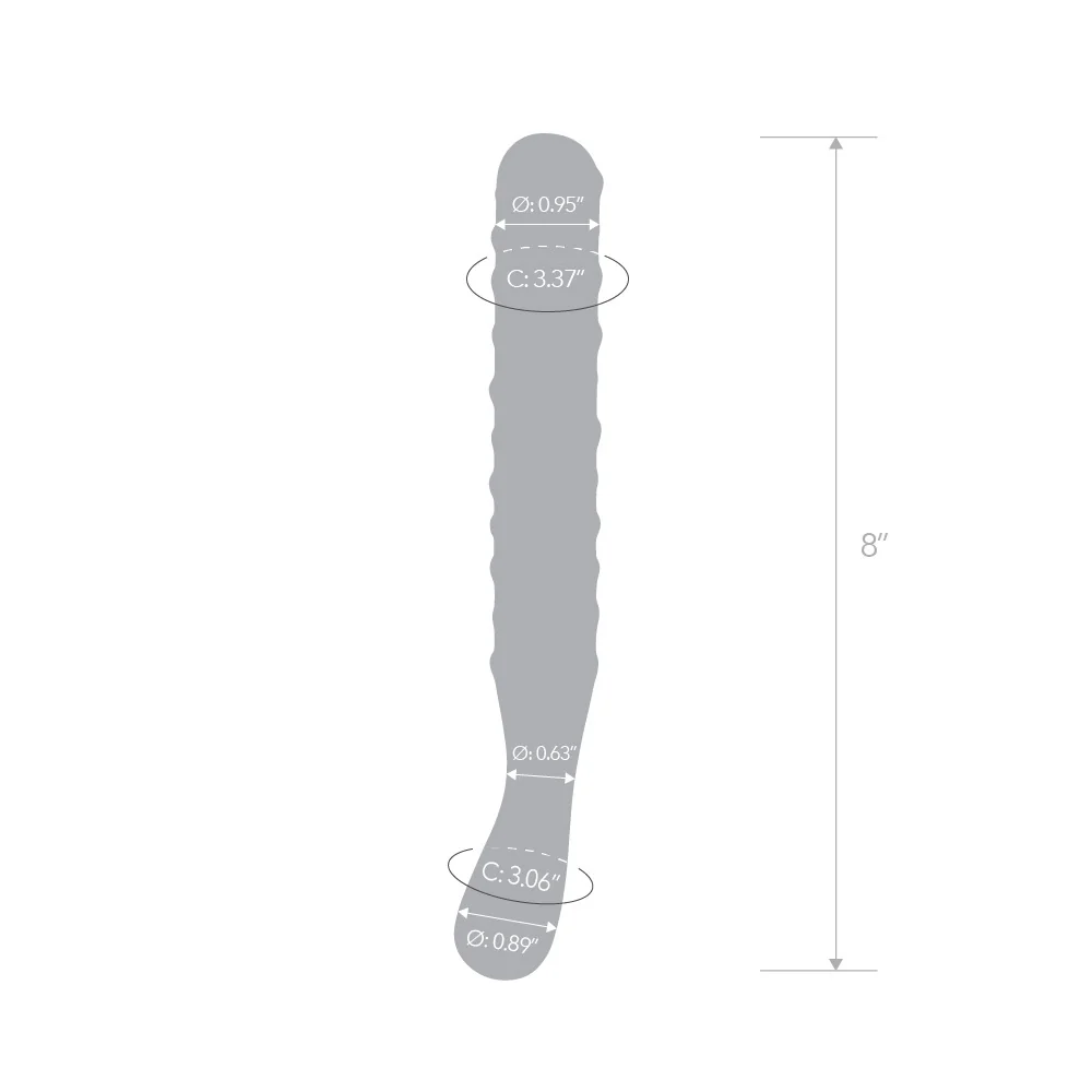 8" Cucumber Dildo - Image 5