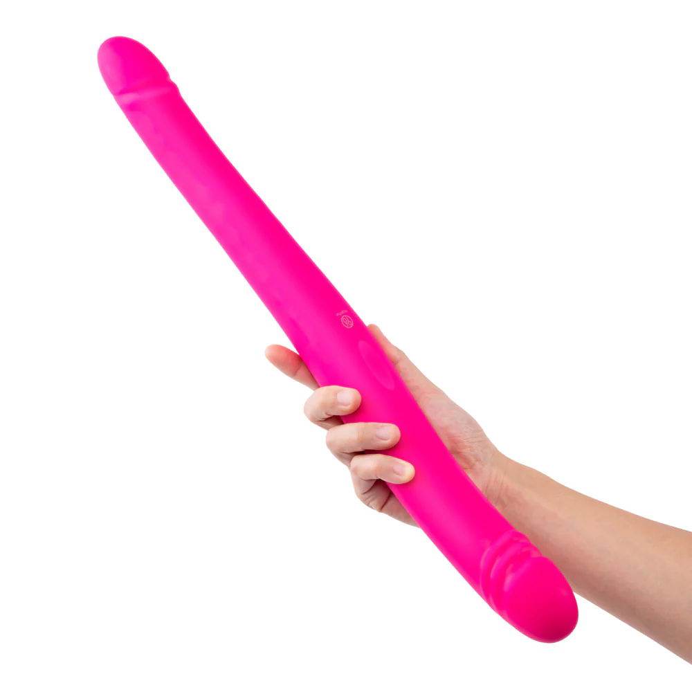 Duo Together Double Ended Vibrating and Thrusting Dildo - Image 4