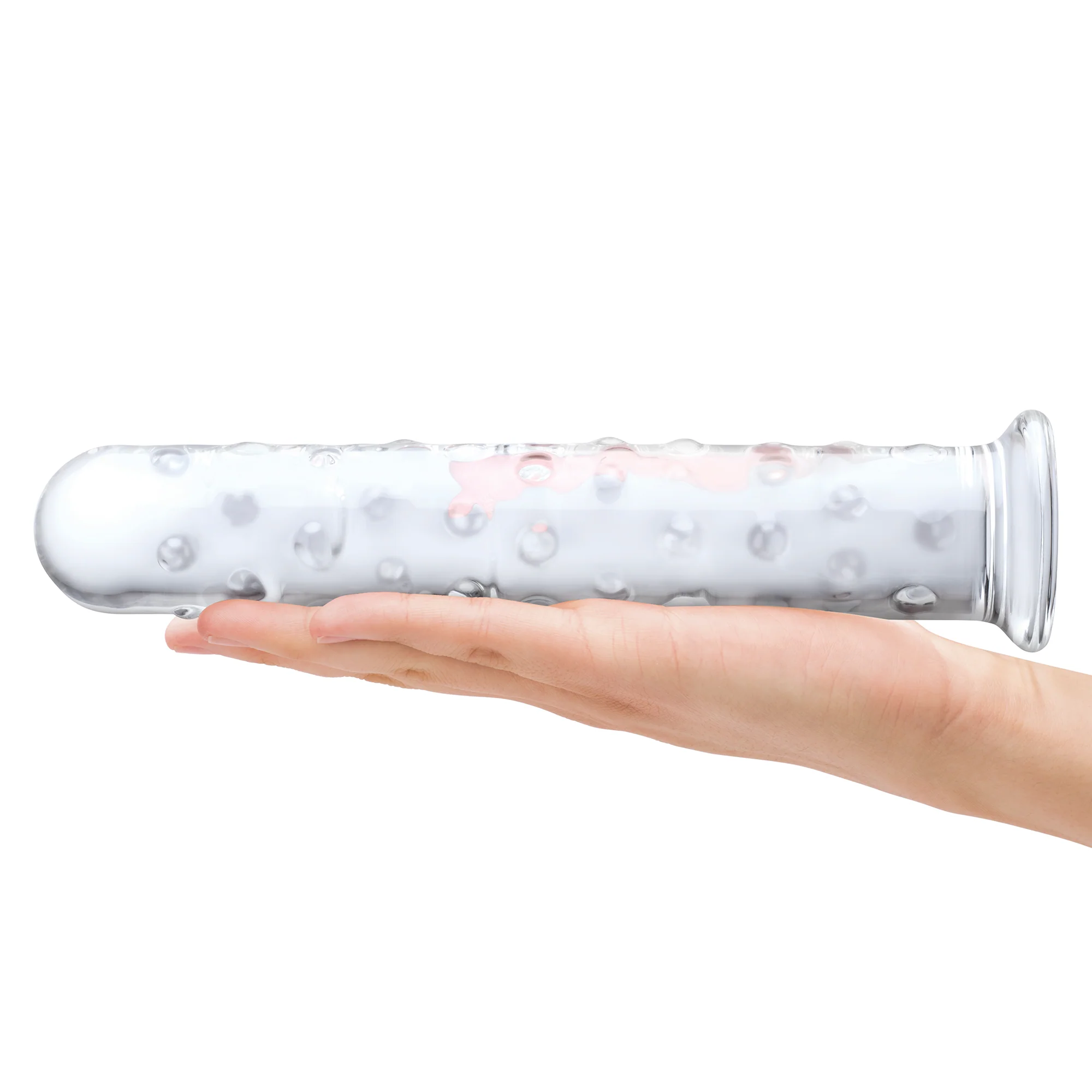10" Extra Large Nubbed Dildo - Image 4