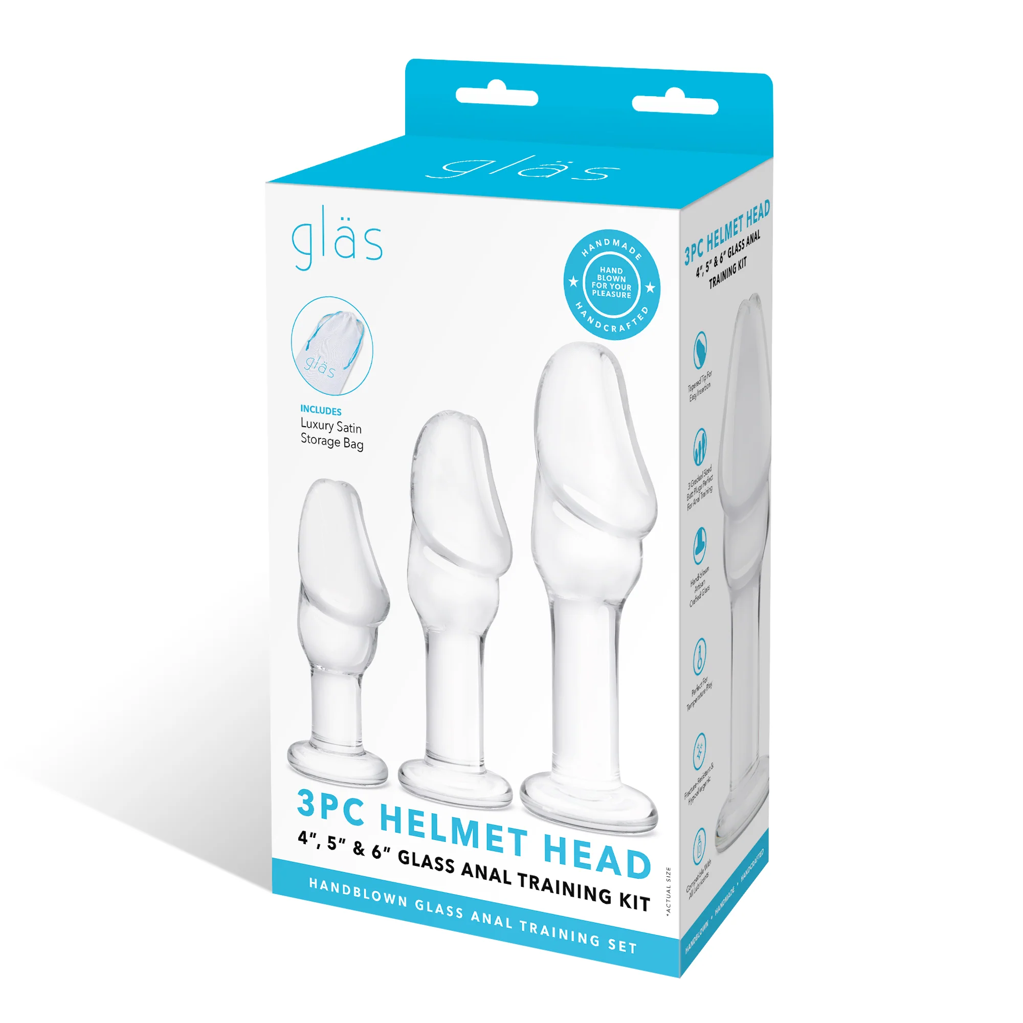 3 Piece Helmet Head Anal Training Kit - Image 7
