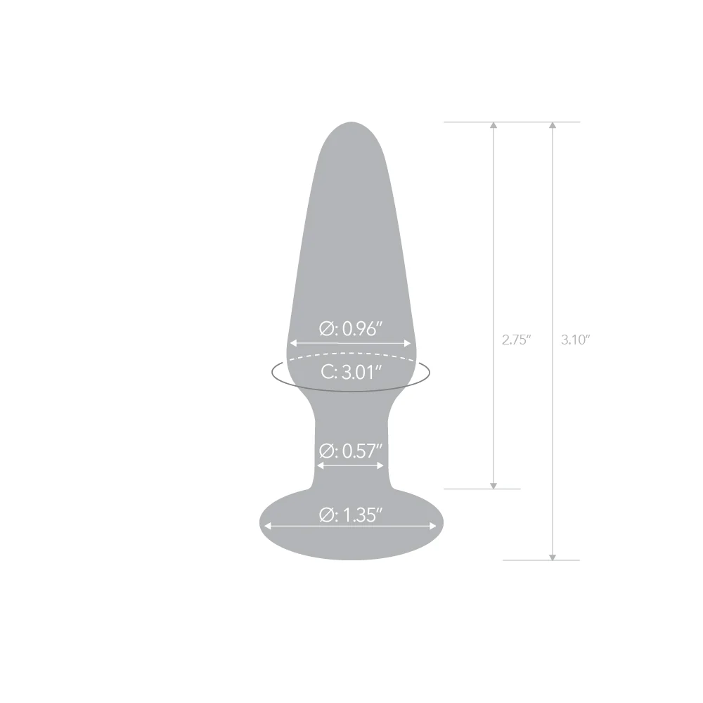 Glow-In-The-Dark Long Butt Plug - Image 5