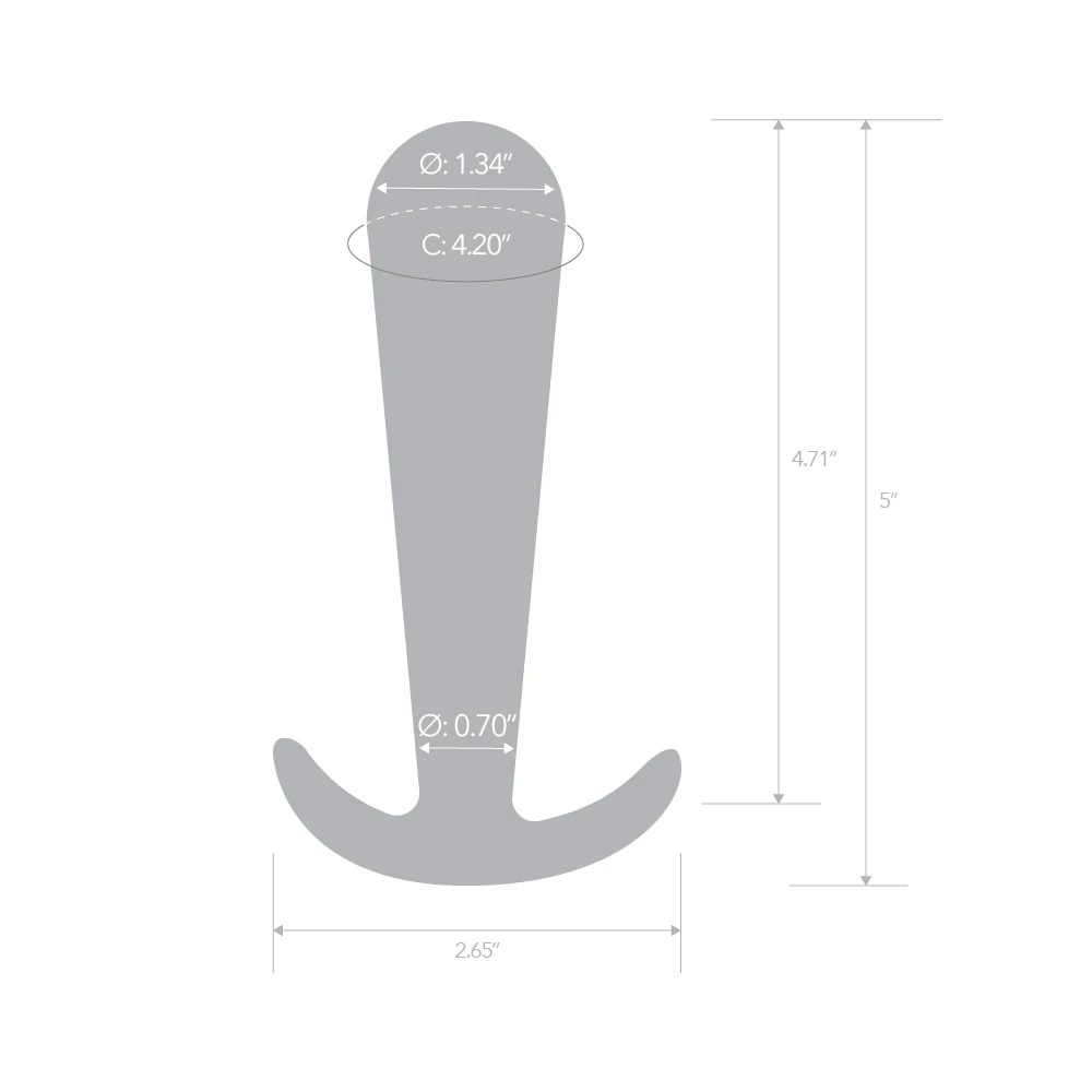 Glow-In-The-Dark Tornado Large Butt Plug - Image 5