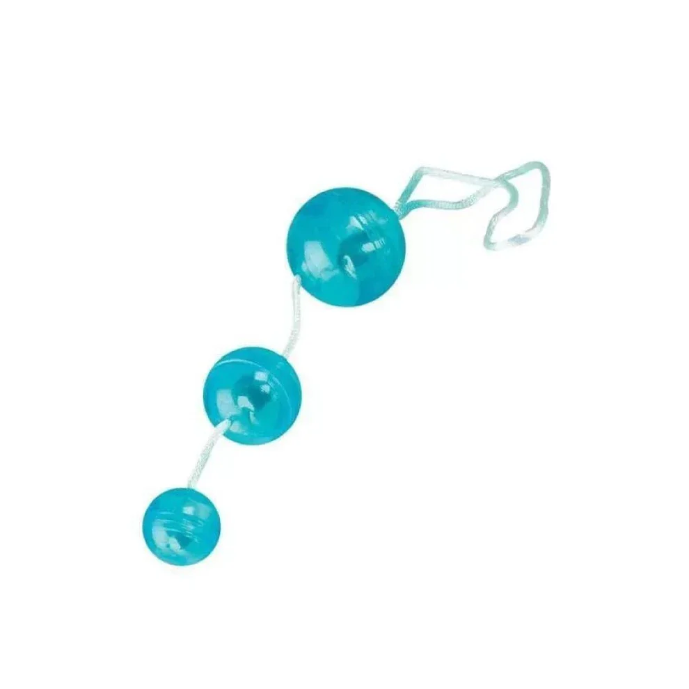 Graduated Orgasm Balls - Teal - Image 3