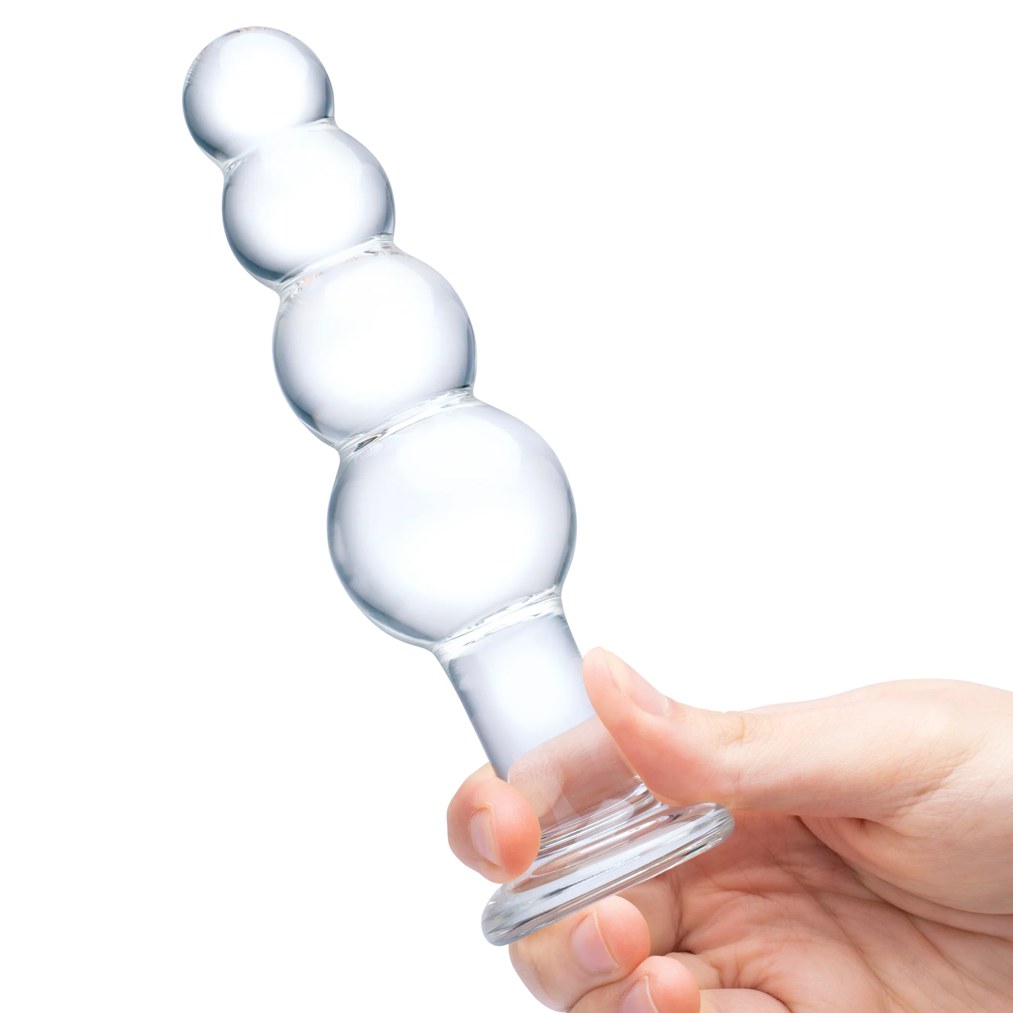 7.25" XL Glass Anal Beads - Image 3