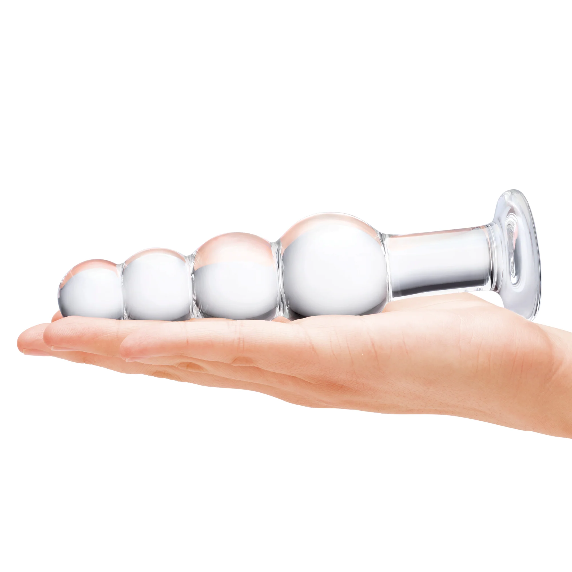 7.25" XL Glass Anal Beads - Image 4