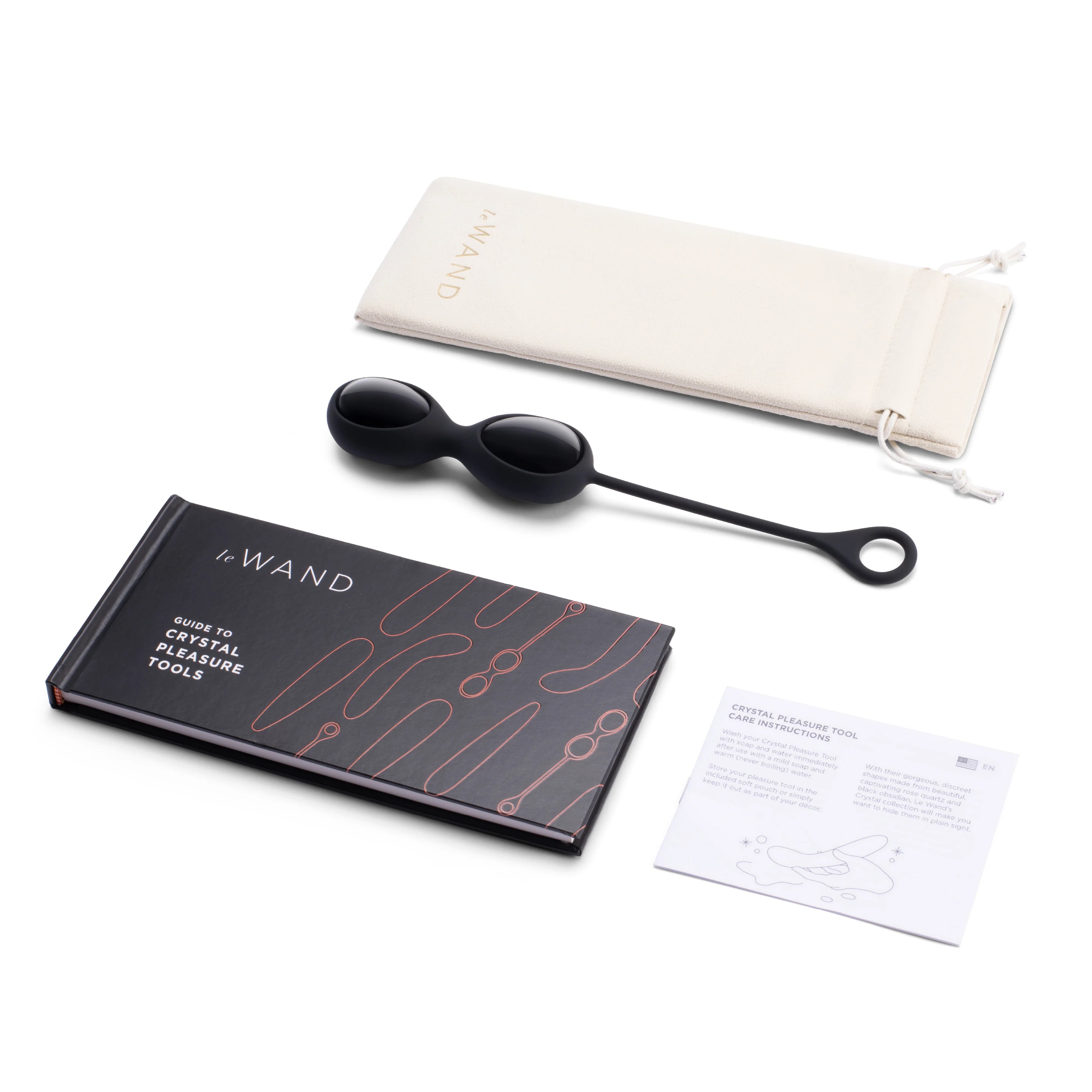 Le Wand Crystal Yoni Eggs (Black) - Image 12