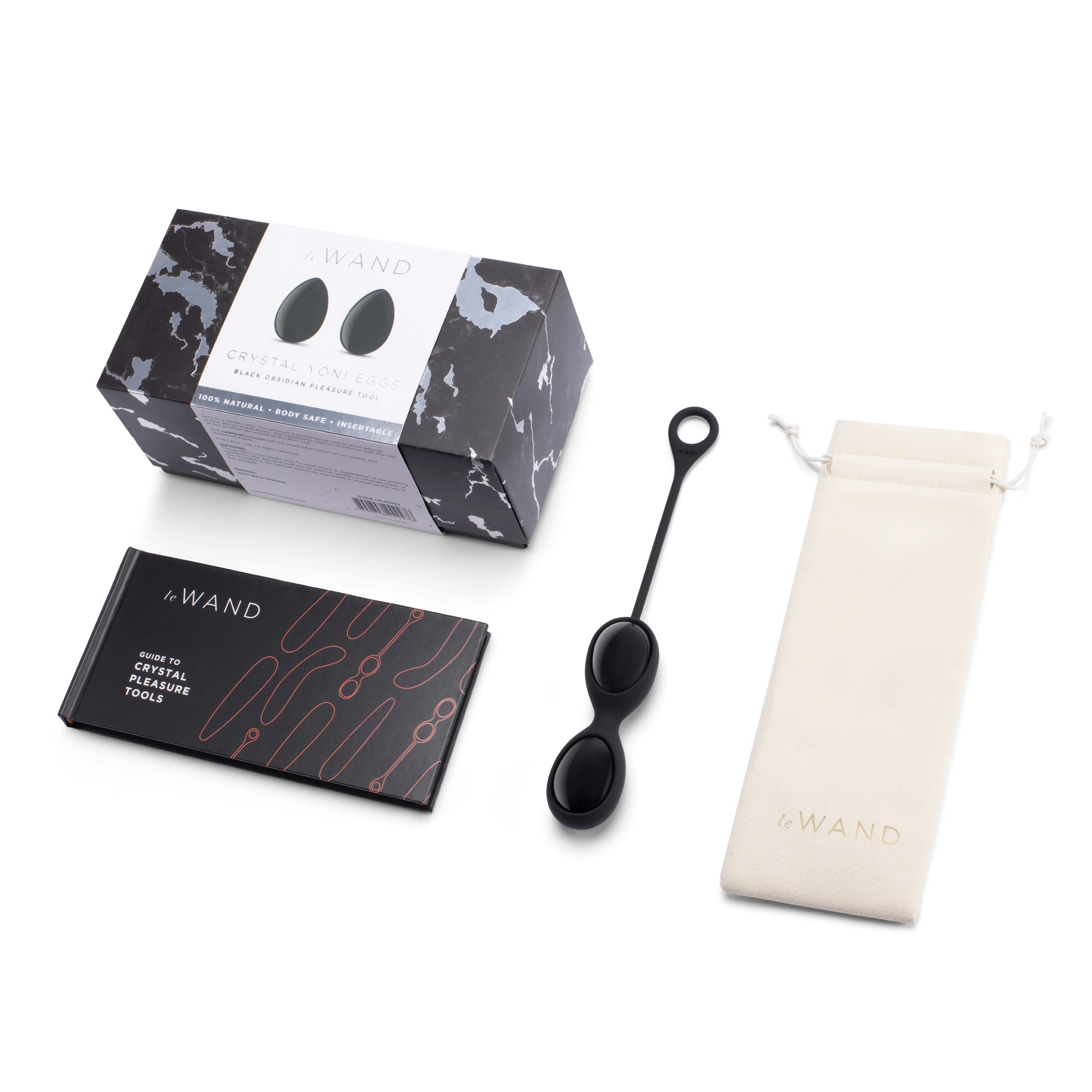 Le Wand Crystal Yoni Eggs (Black) - Image 14