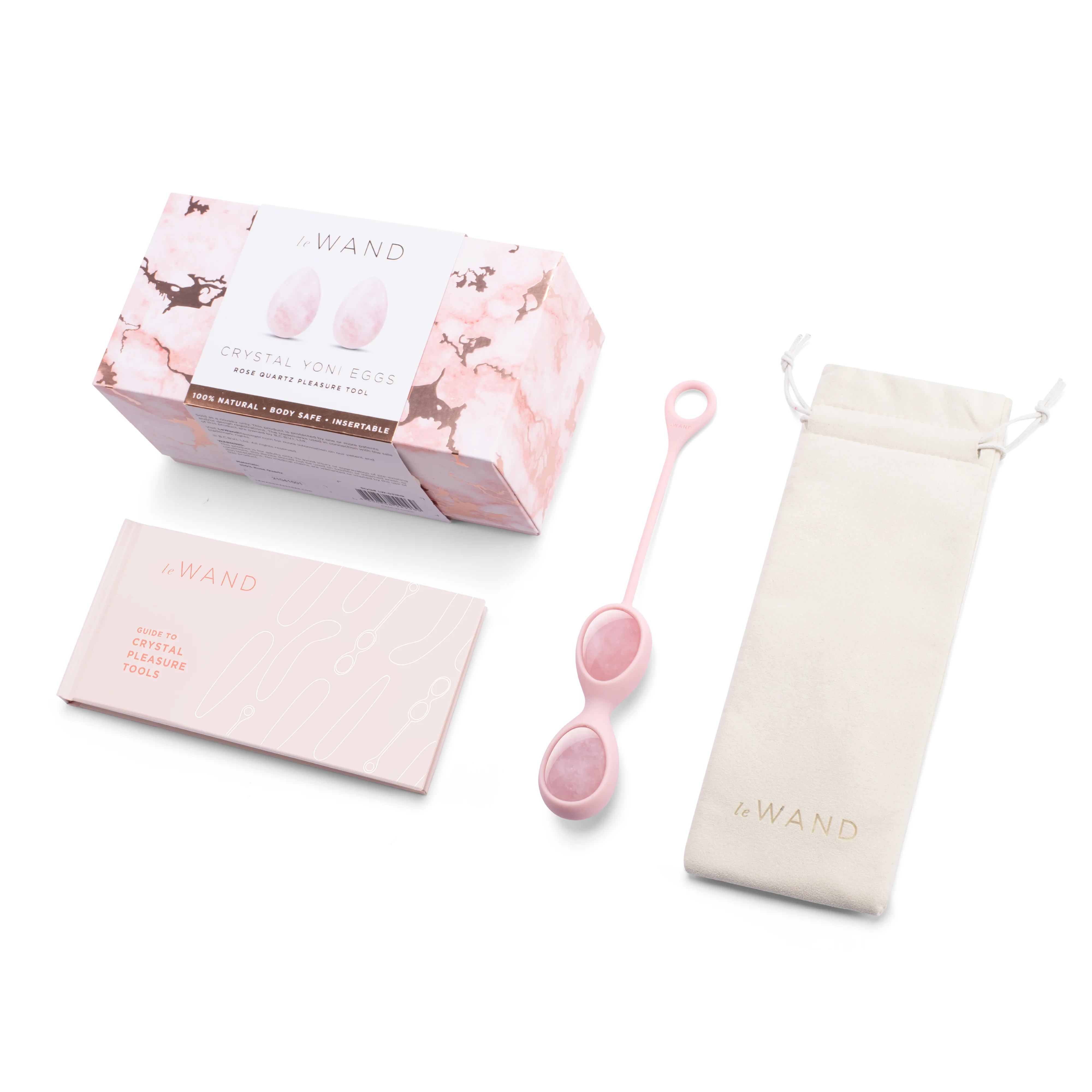 Le Wand Crystal Yoni Eggs (Pink) - Image 14