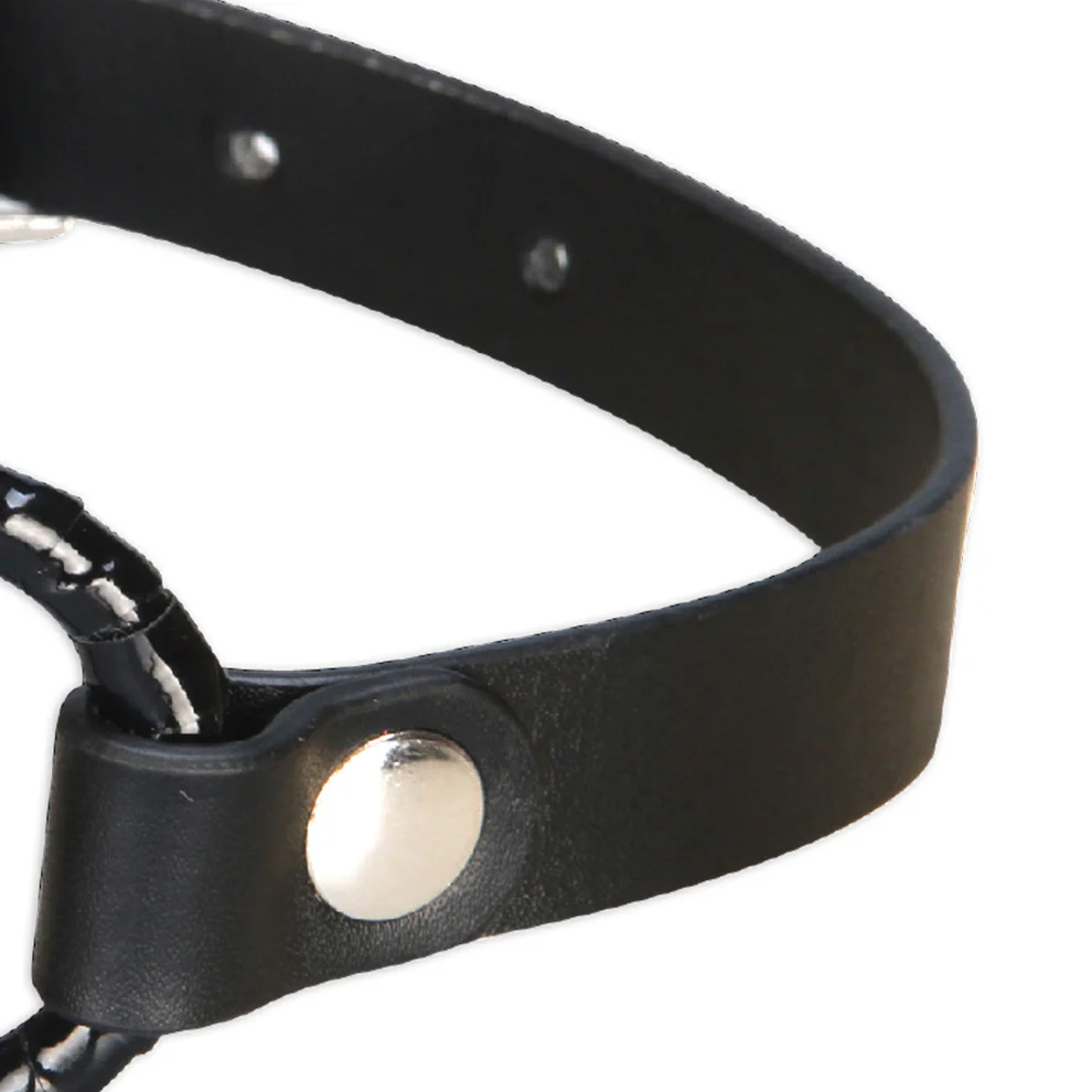 Open Mouth Ring Gag Ball Gag - Image 7