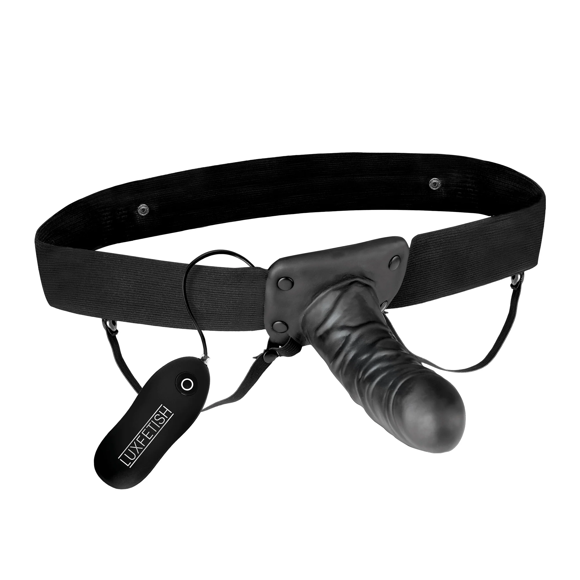 Unisex Vibrating Hollow Strap-On Dildo and P-Spot Massager - Image 4