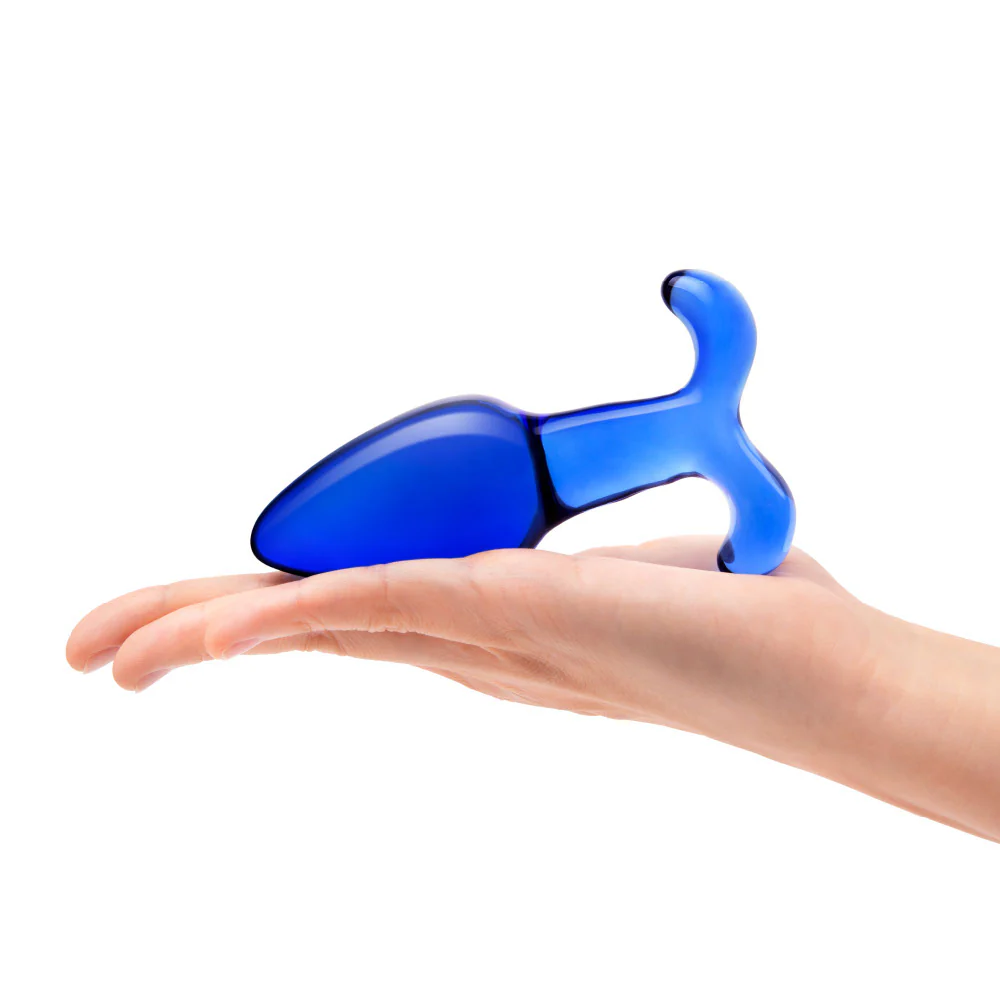 4.5" Ocean Blue Butt Plug - Image 3