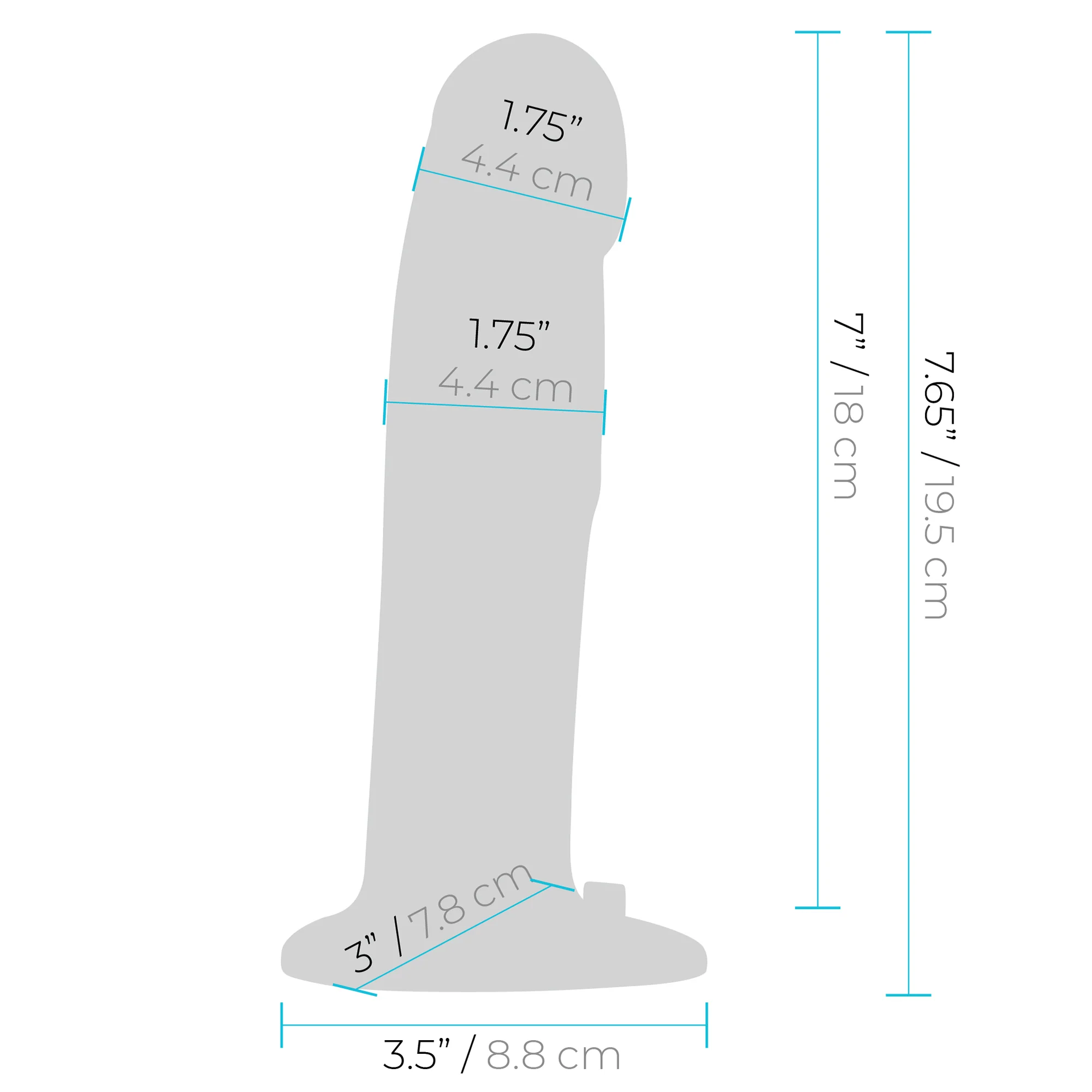 8" Realistic Silicone Vibrating Pegging Dildo with Remote Control and Adjustable Harness - Image 6
