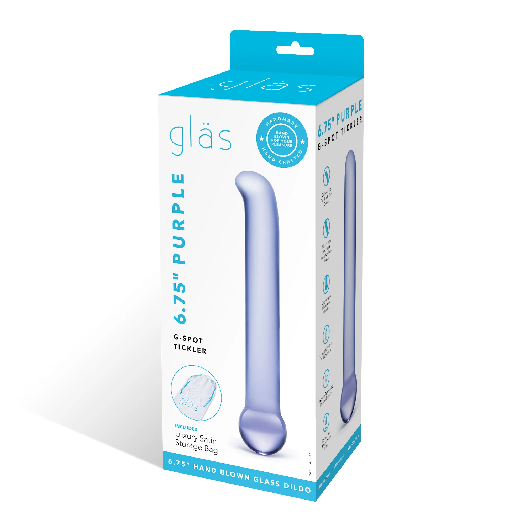 5.5" Purple G-Spot Dildo - Image 7