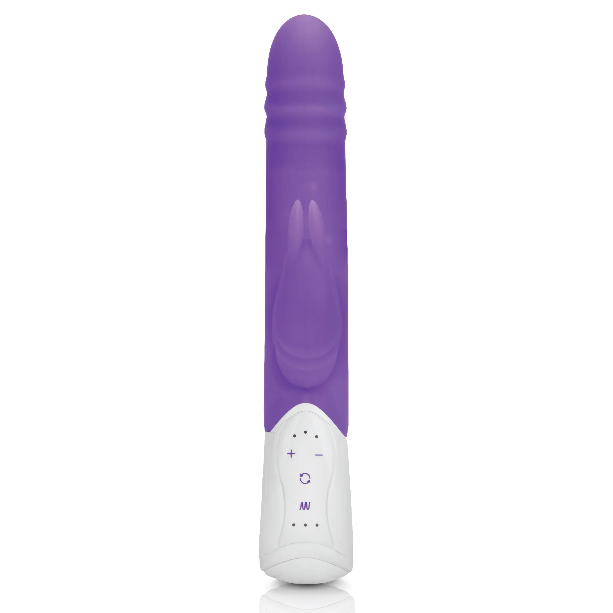 Double Penetration Rabbit Vibrator with Rotating Shaft - Image 12