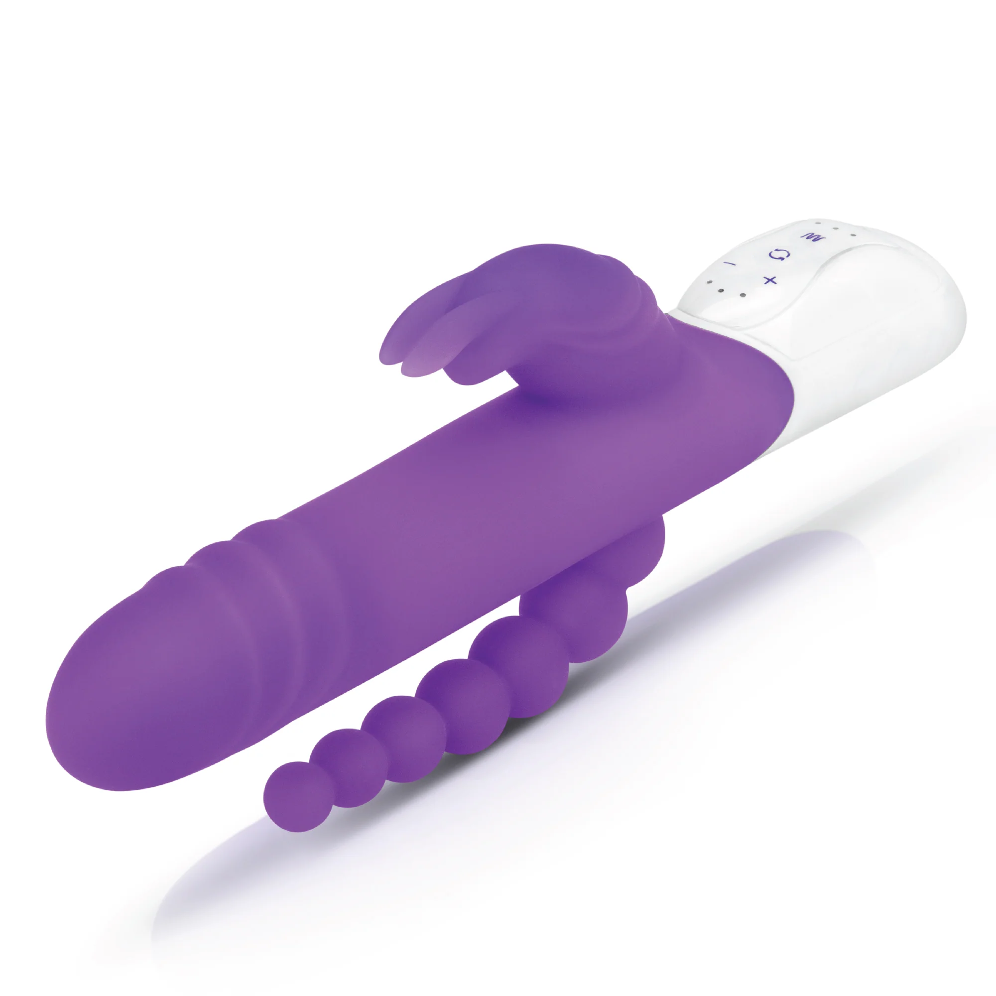 Double Penetration Rabbit Vibrator with Rotating Shaft - Image 14