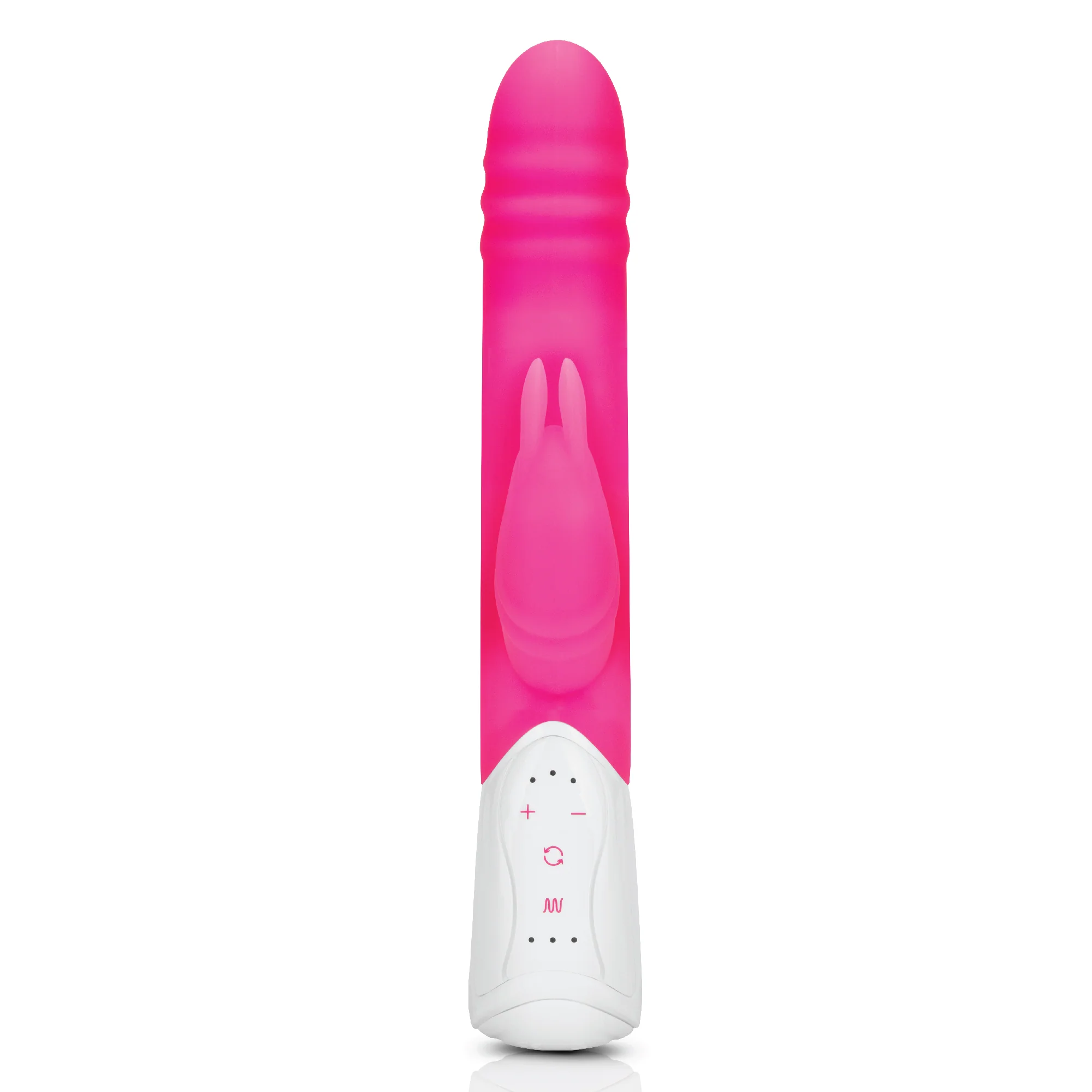 Double Penetration Rabbit Vibrator with Rotating Shaft - Image 3