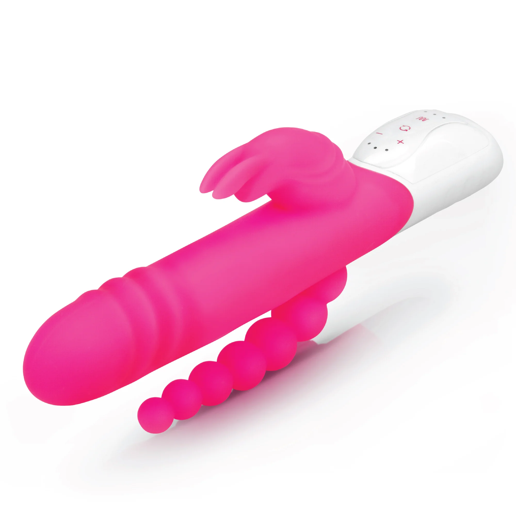 Double Penetration Rabbit Vibrator with Rotating Shaft - Image 5