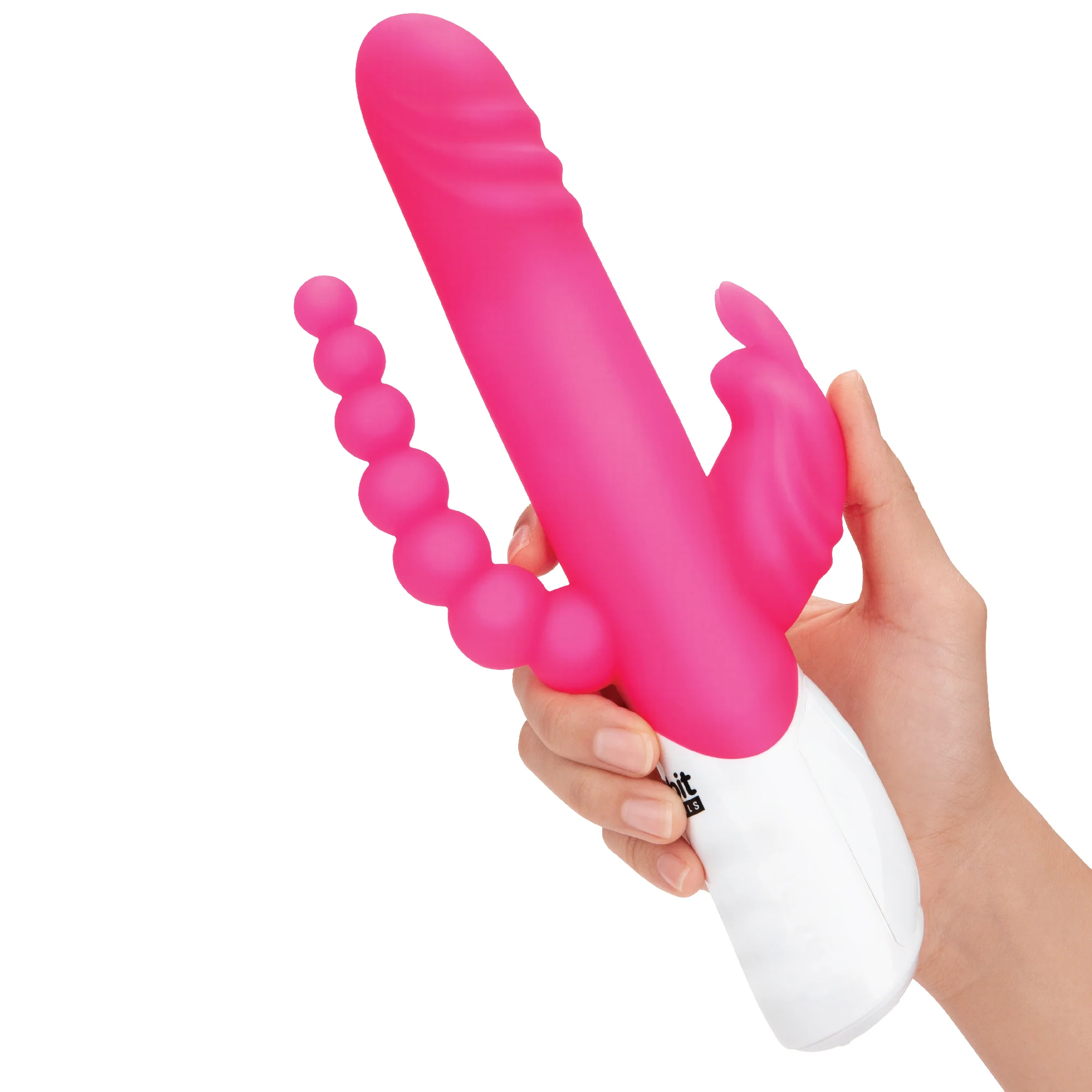 Double Penetration Rabbit Vibrator with Rotating Shaft - Image 9