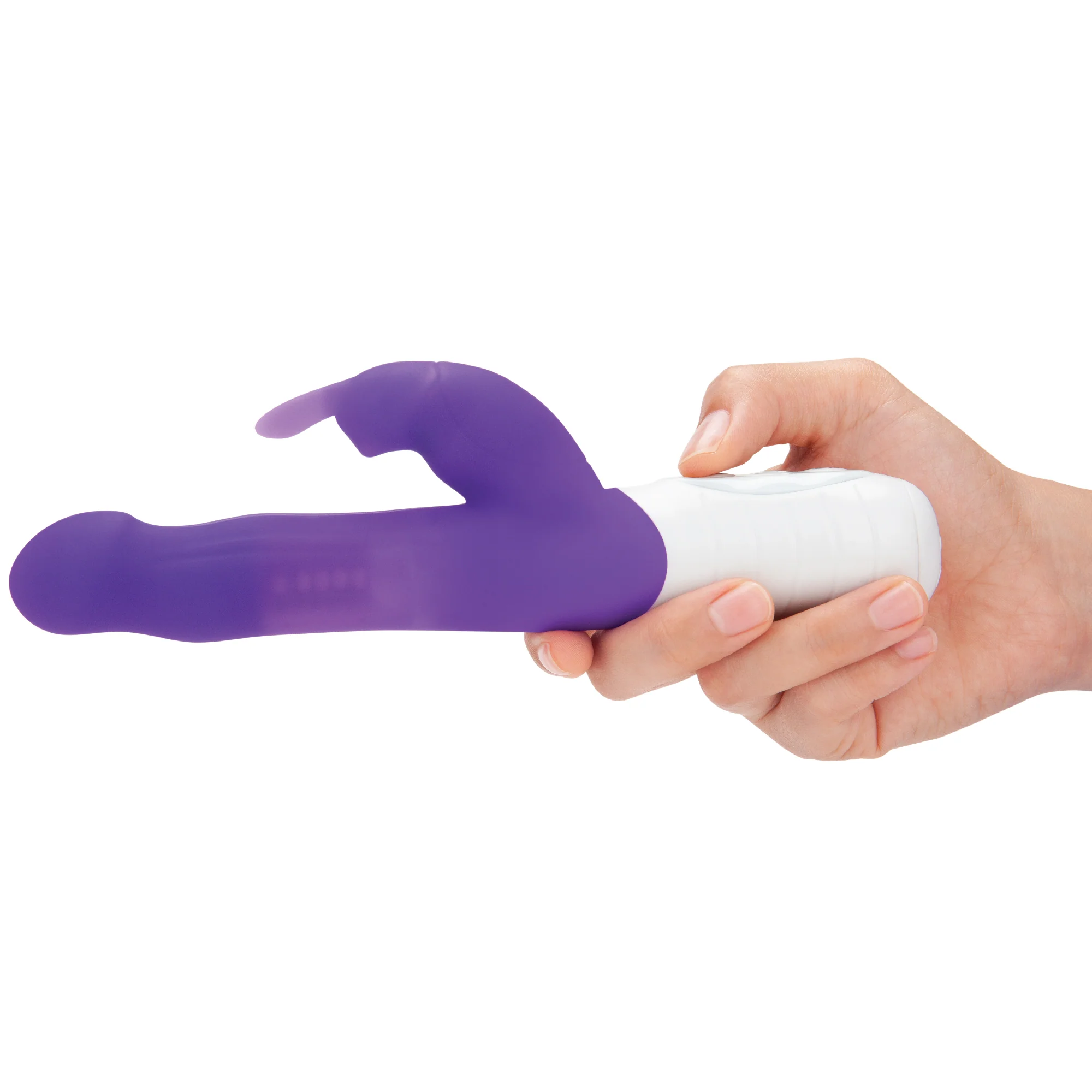 Slim Shaft Rabbit Vibrator with Rotating Beads - Image 8
