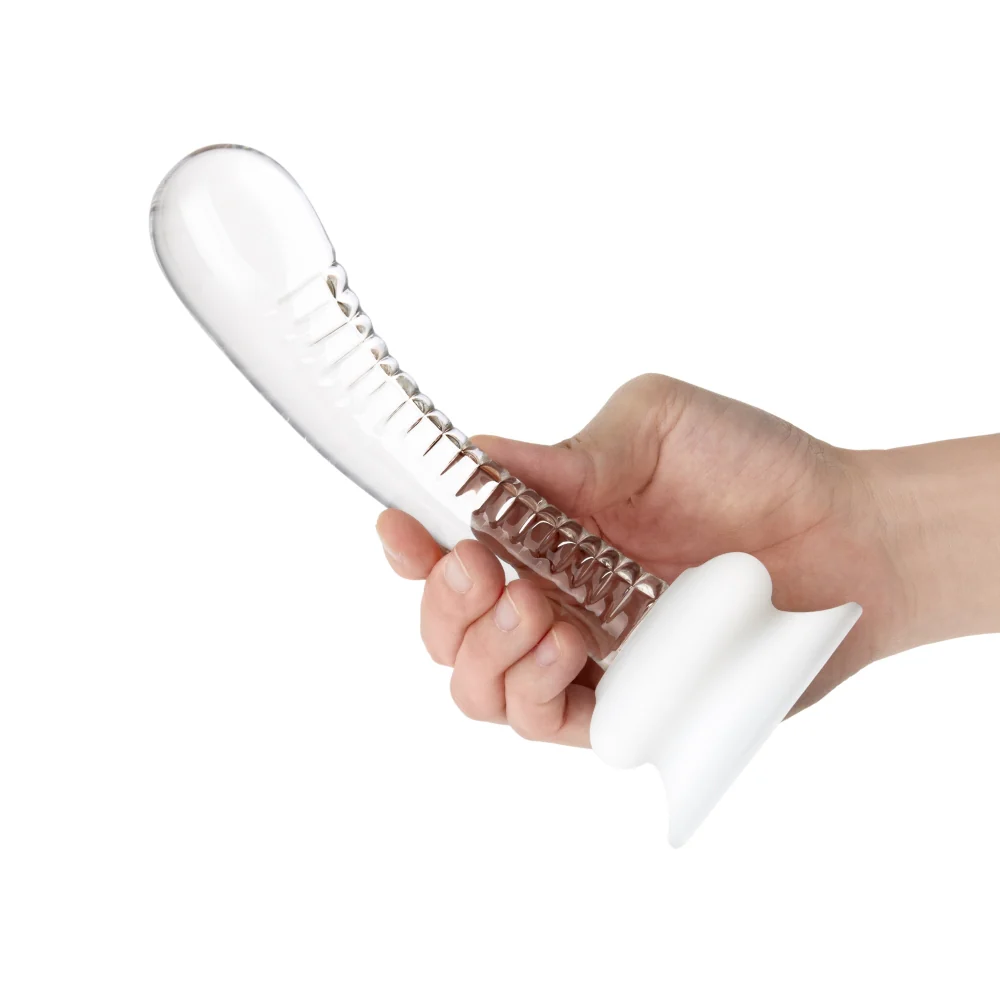 5.75" Ribbed Suction Cup Dildo - Image 4