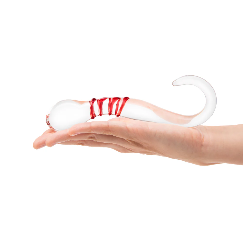 7" Rippled Indulgence G-Spot Dildo - Image 4
