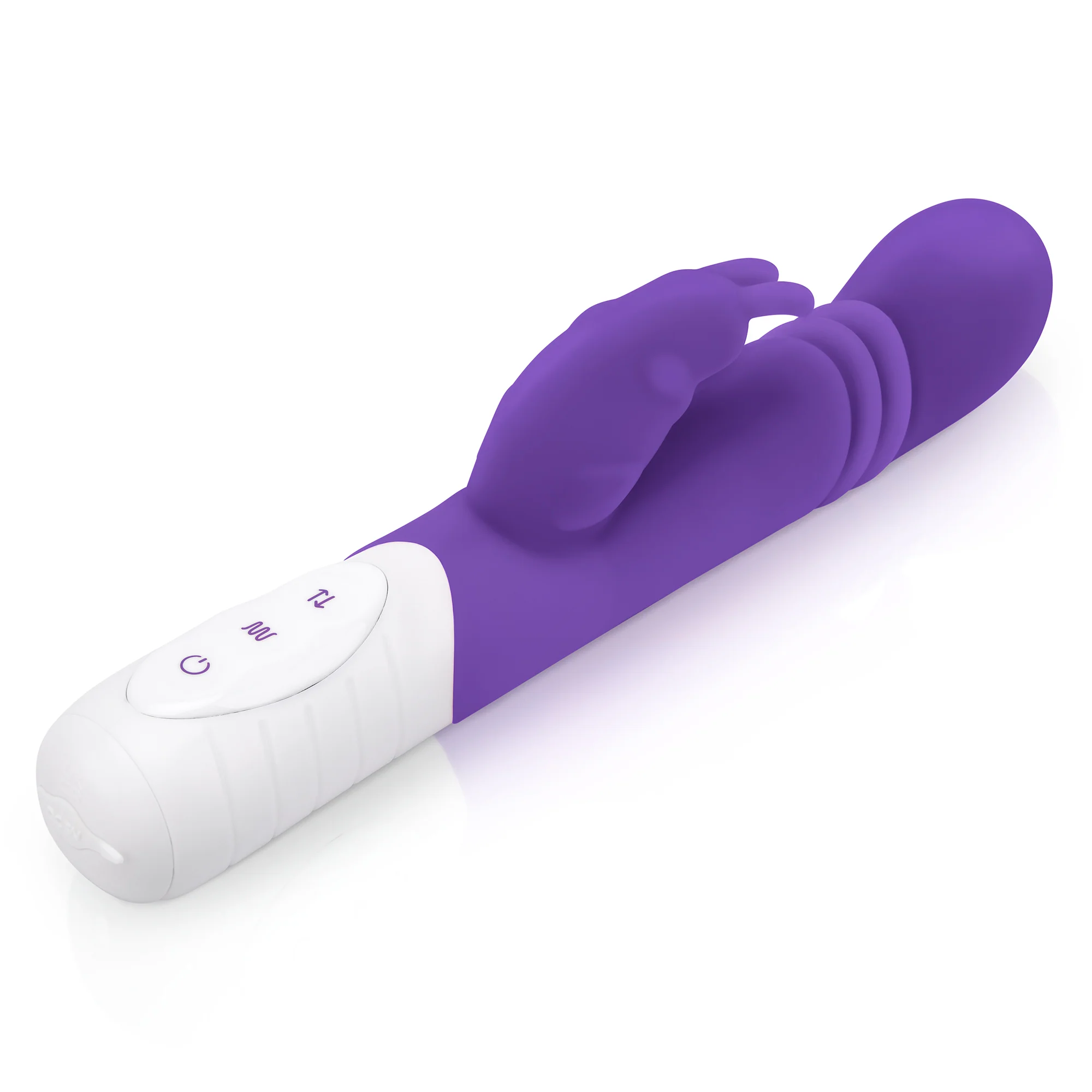 Slim Shaft Thrusting Rabbit Vibrator with G-Spot Stimulation - Image 11