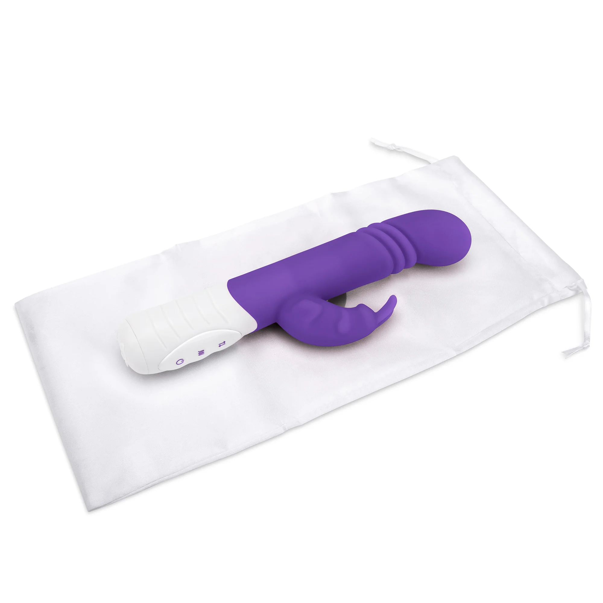Slim Shaft Thrusting Rabbit Vibrator with G-Spot Stimulation - Image 13