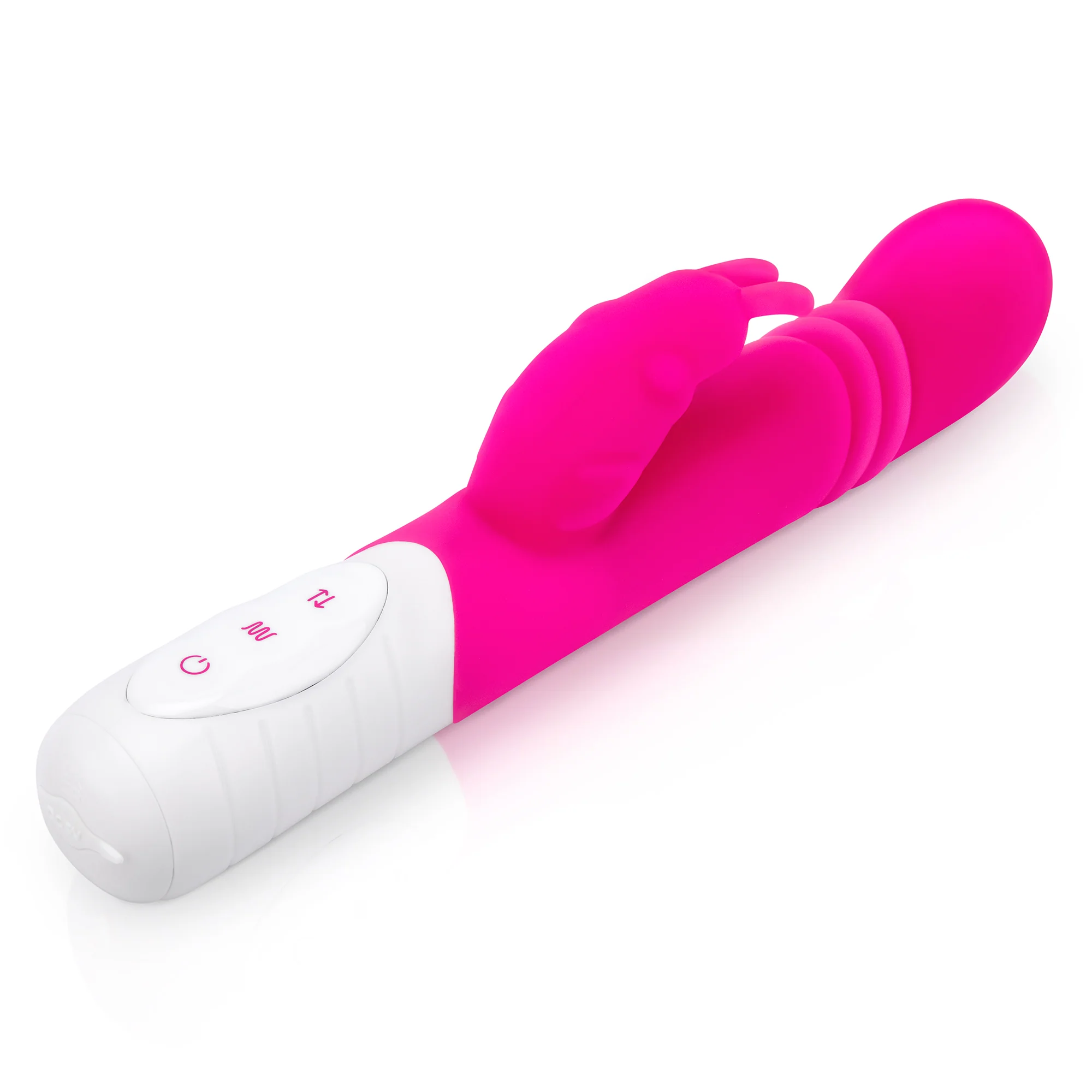Slim Shaft Thrusting Rabbit Vibrator with G-Spot Stimulation - Image 4