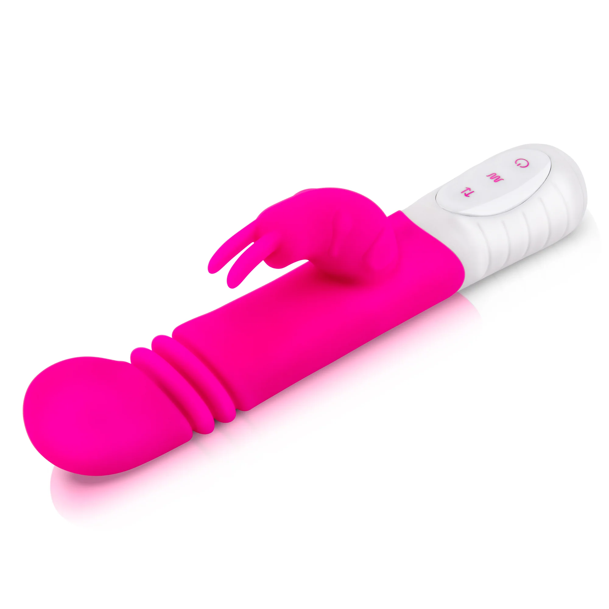 Slim Shaft Thrusting Rabbit Vibrator with G-Spot Stimulation - Image 5