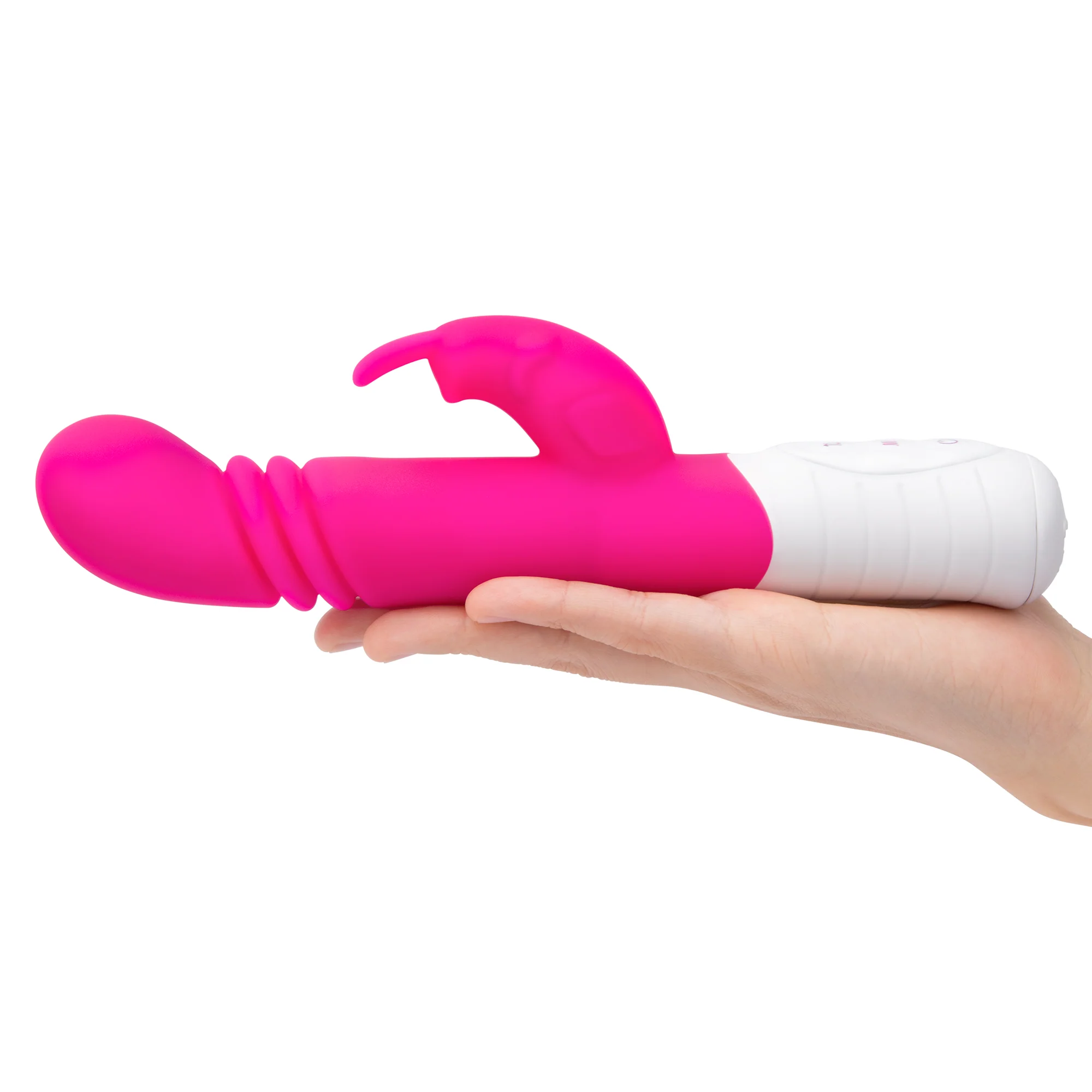 Slim Shaft Thrusting Rabbit Vibrator with G-Spot Stimulation - Image 8