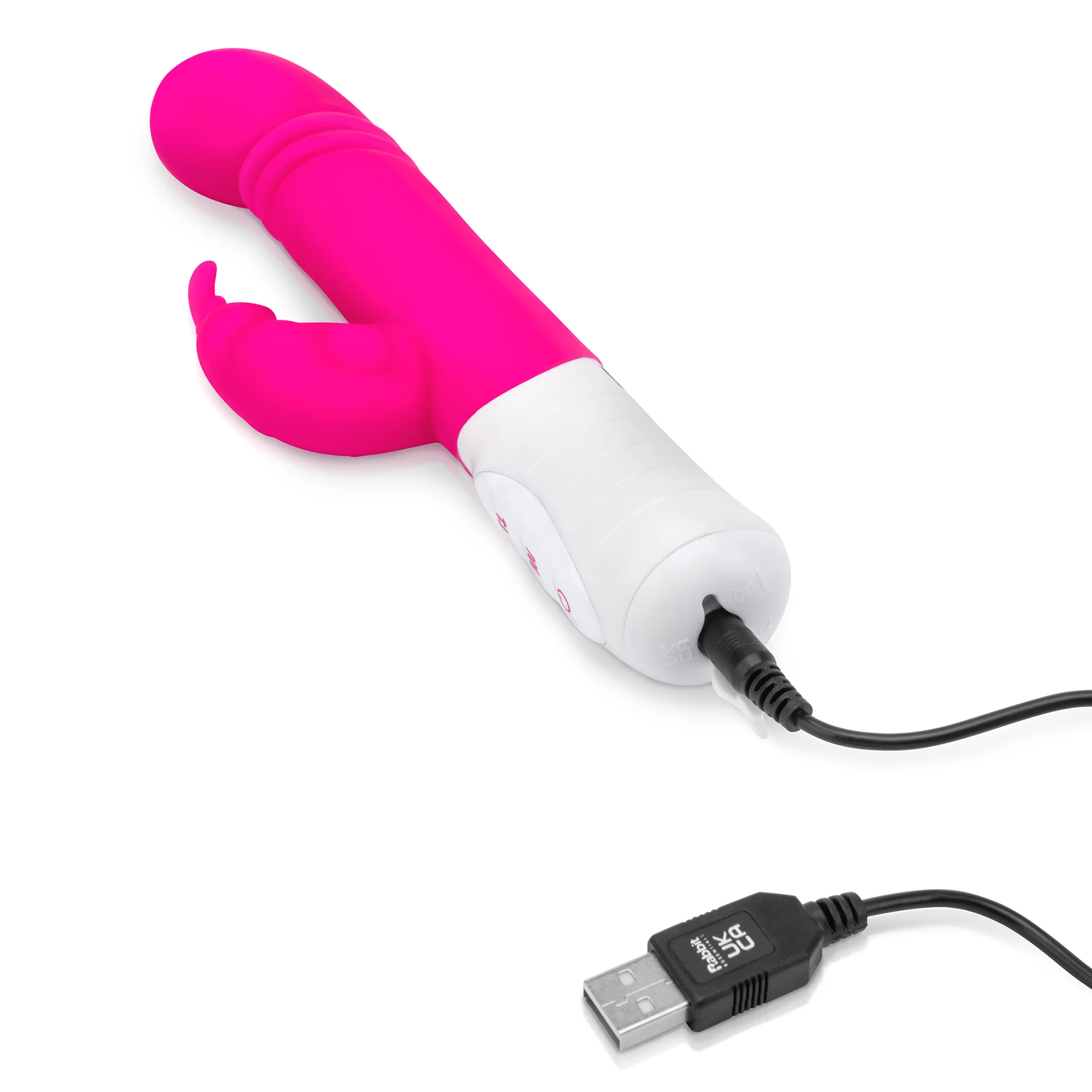 Slim Shaft Thrusting Rabbit Vibrator with G-Spot Stimulation - Image 9