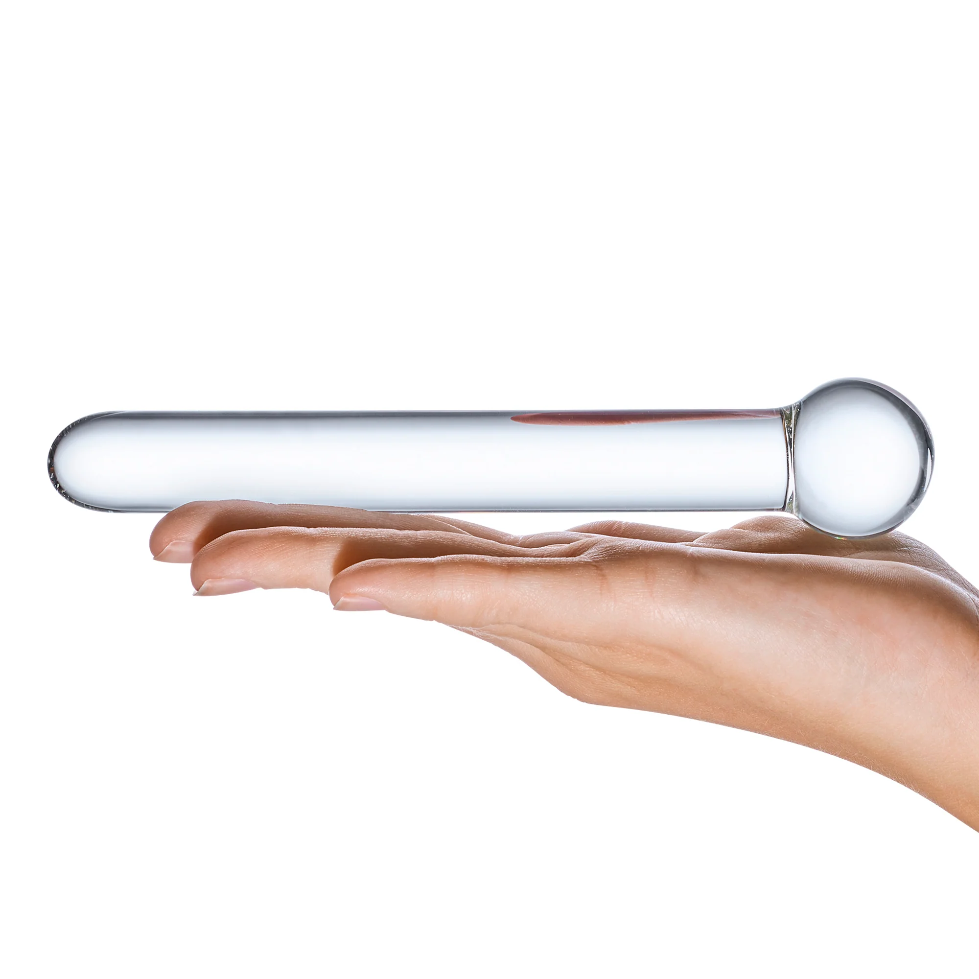7" Straight Glass Dildo - Image 4