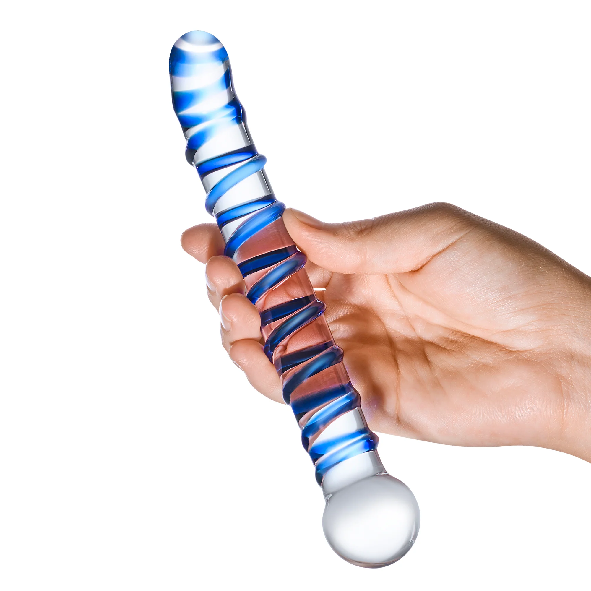 6.5" Mr. Swirly G-Spot Dildo - Image 3