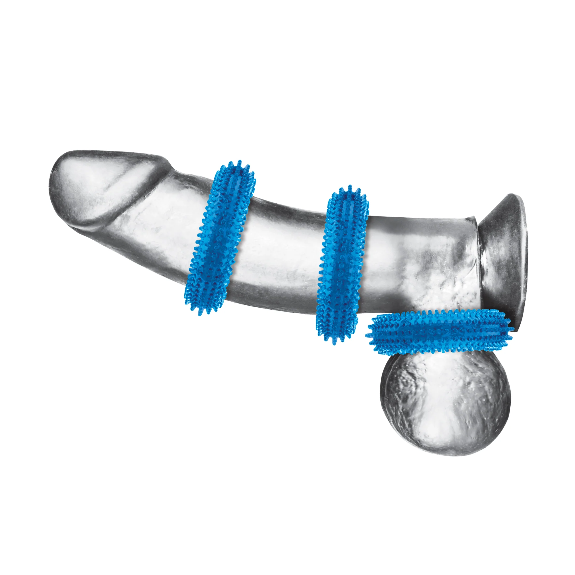 3-Pack Ultra-Stim Stretch Cock Rings - Image 3